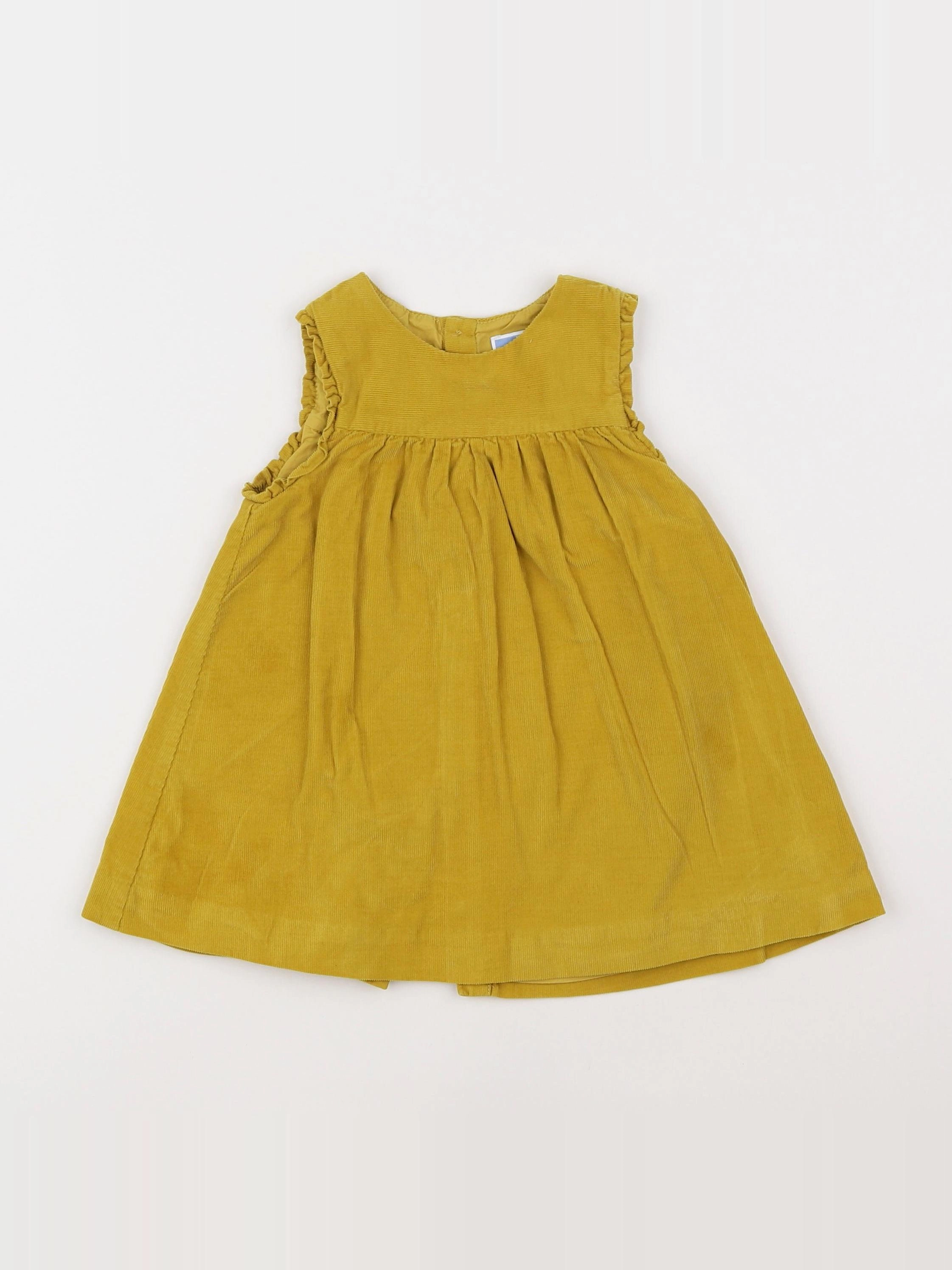 Jacadi - robe jaune - 18 mois