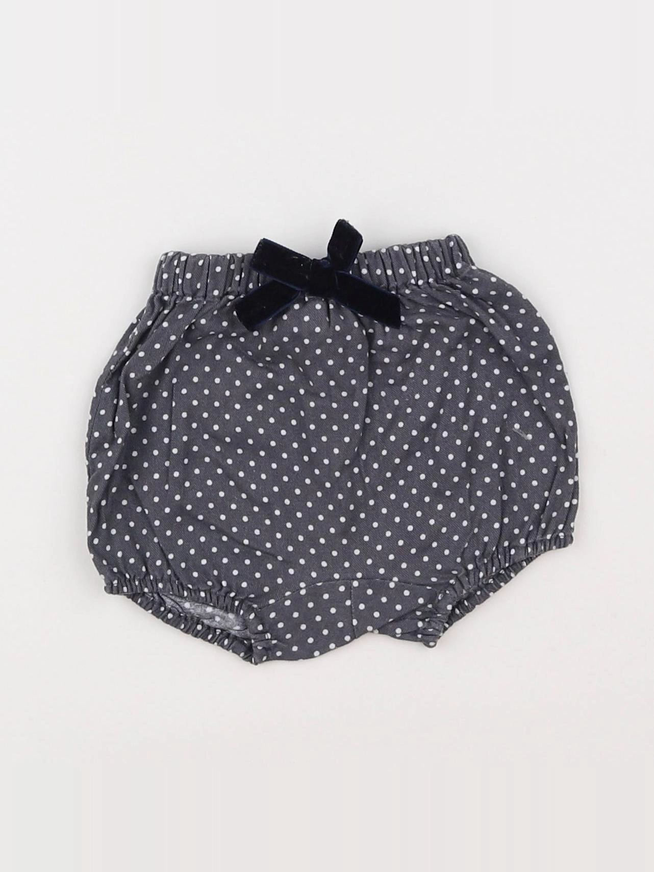 Jacadi - bloomer gris - 1 mois