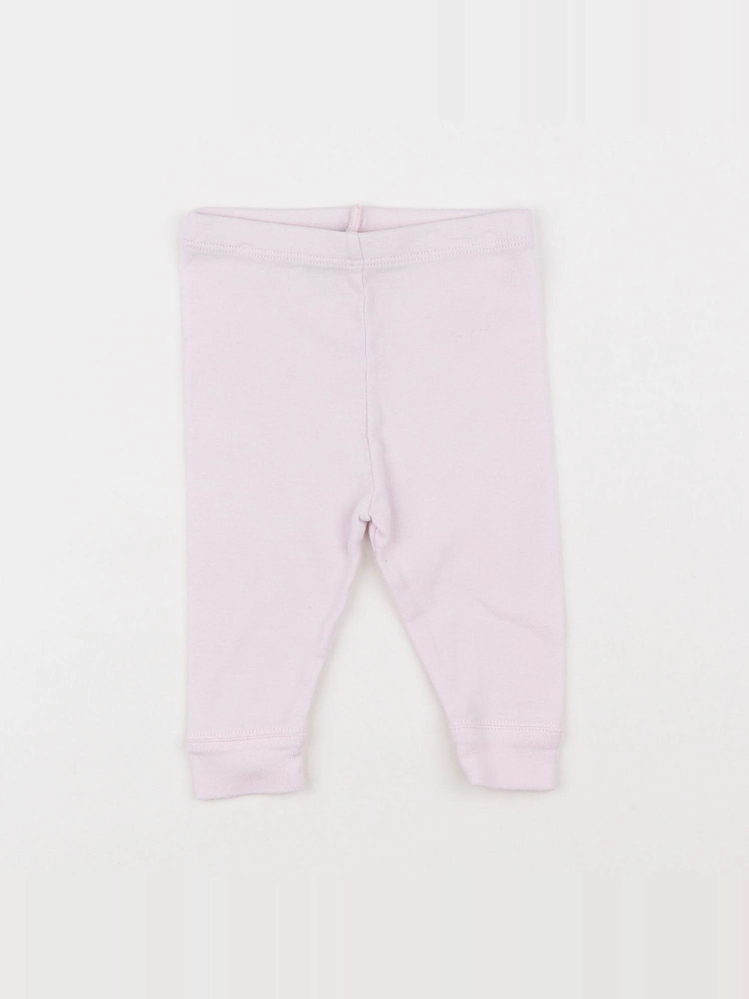 Petit Bateau - legging rose - 3 mois