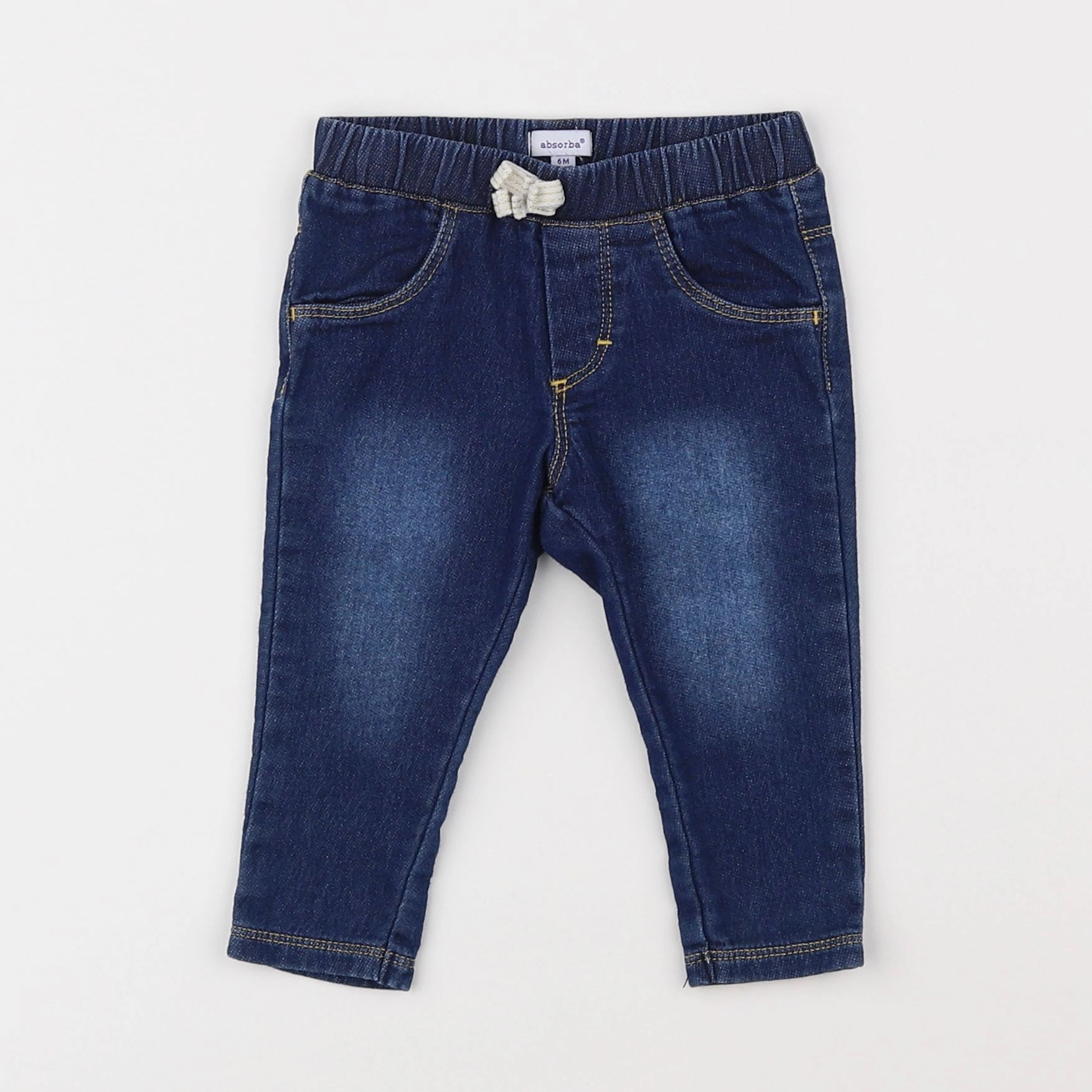 Absorba - jegging bleu - 6 mois