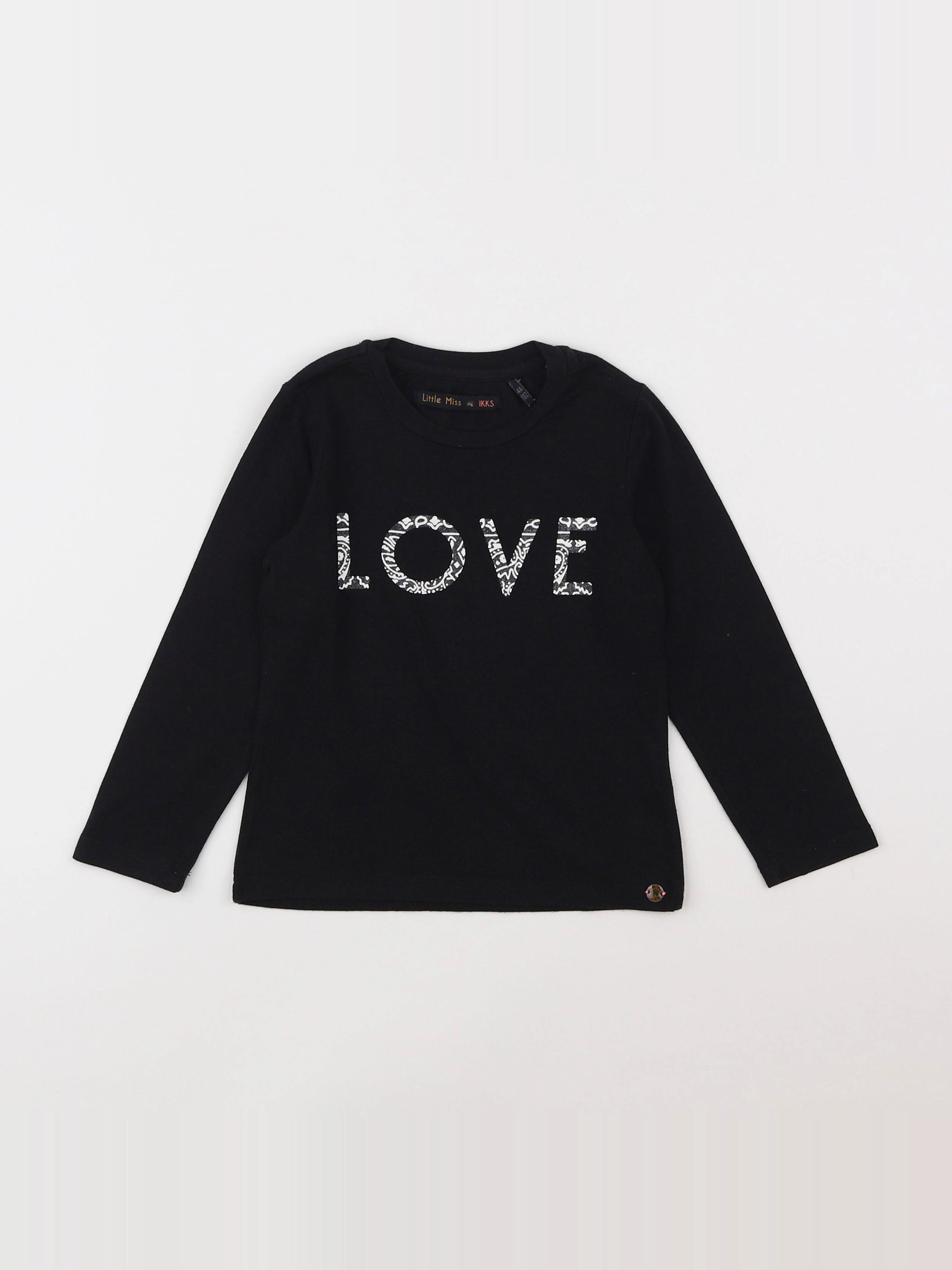 IKKS - tee-shirt noir - 4 ans