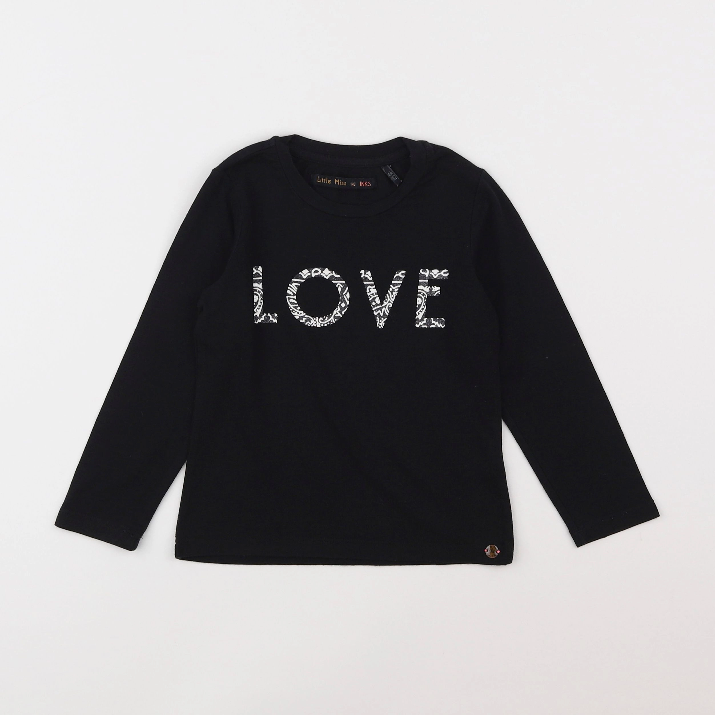 IKKS - tee-shirt noir - 4 ans