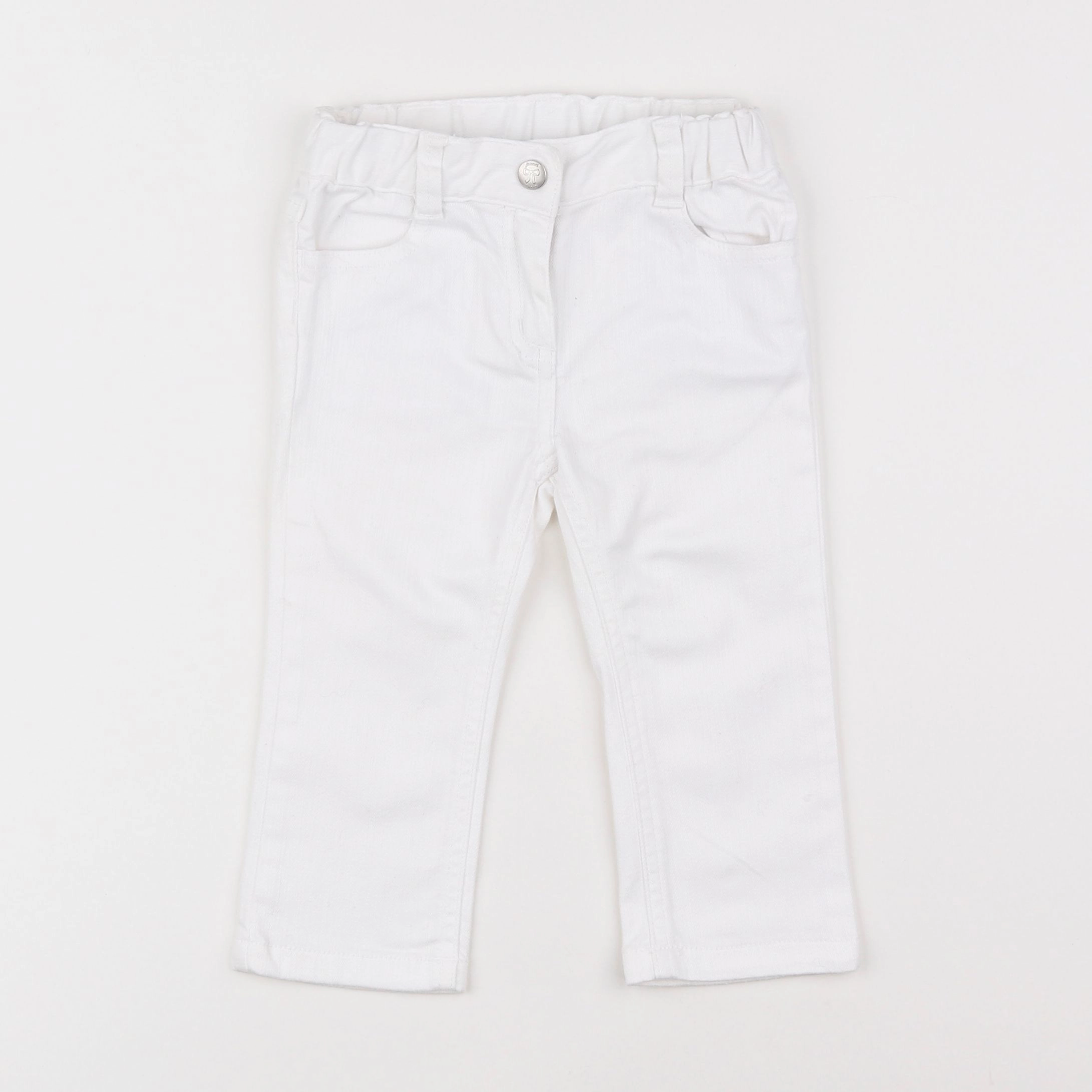 Jacadi - pantalon blanc - 18 mois