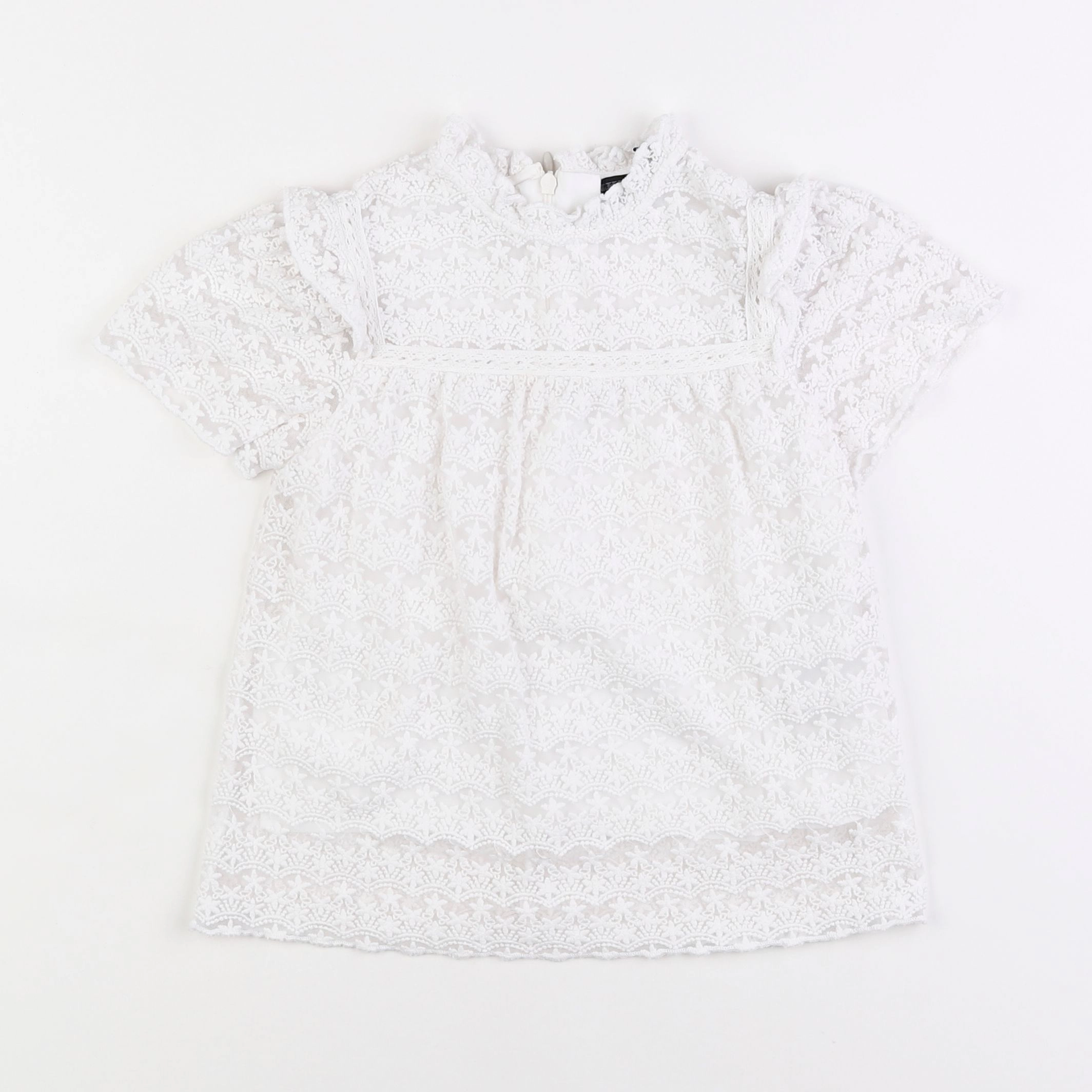 IKKS - blouse blanc - 5 ans