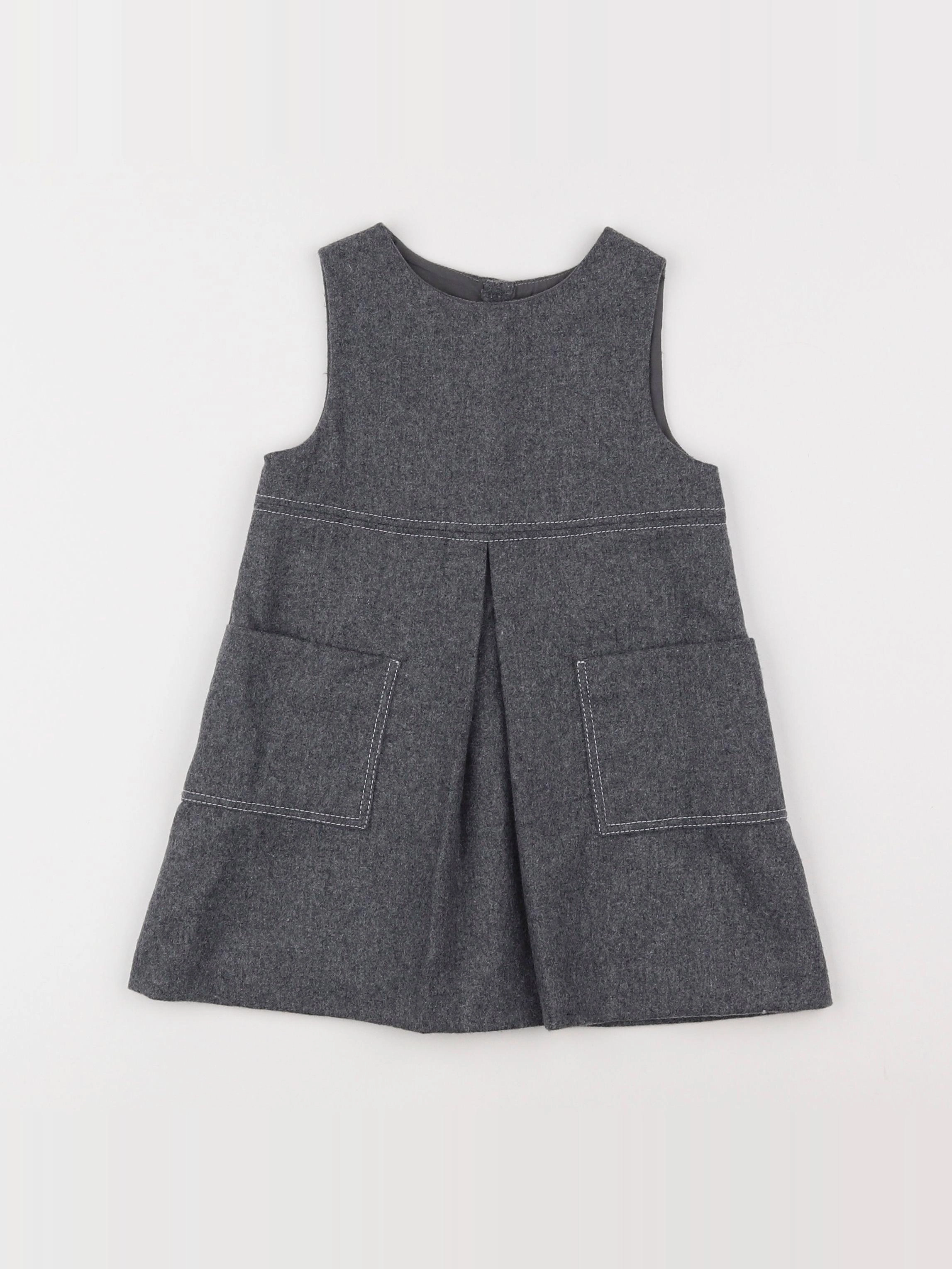 Jacadi - robe gris - 2 ans
