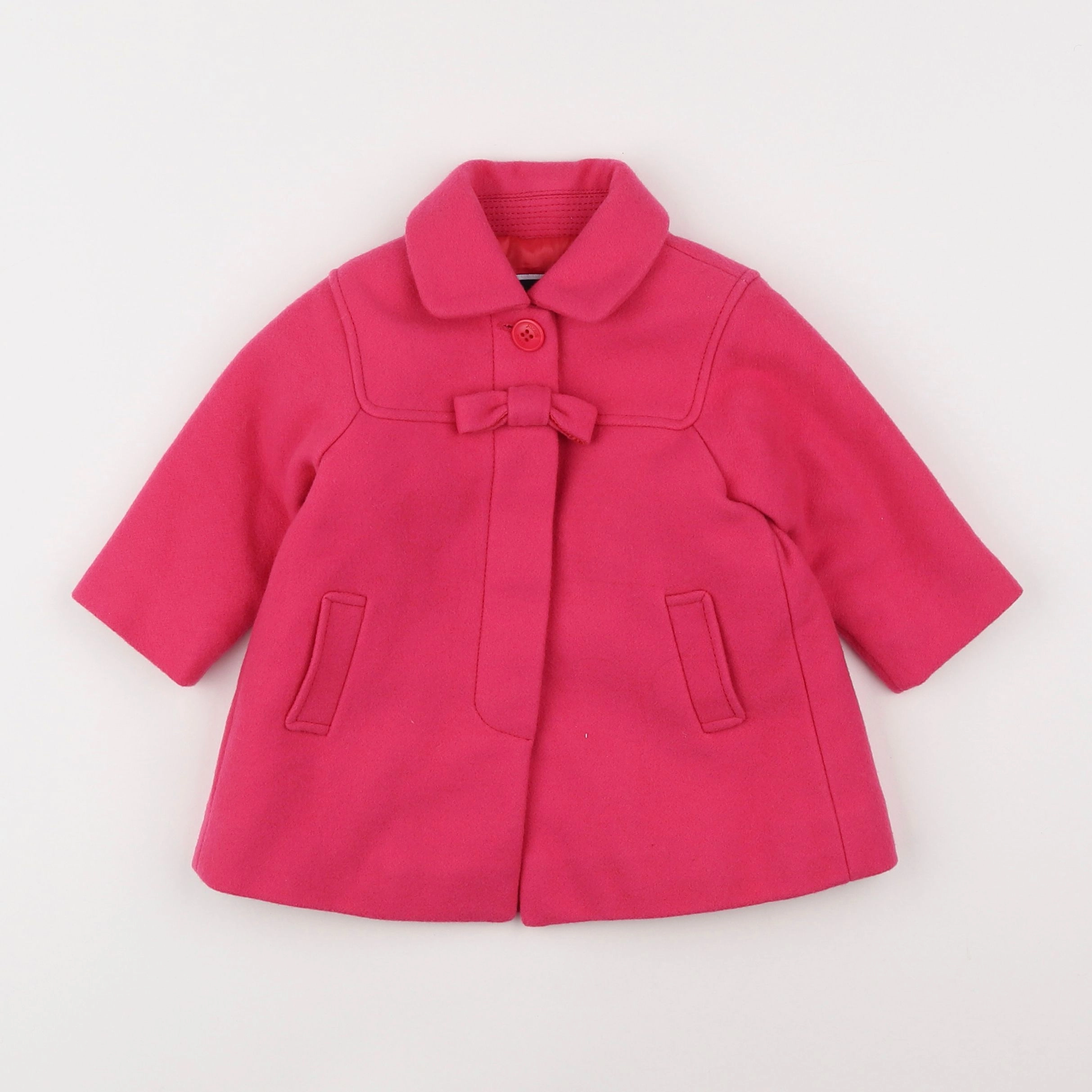 Jacadi - manteau rose - 6 mois