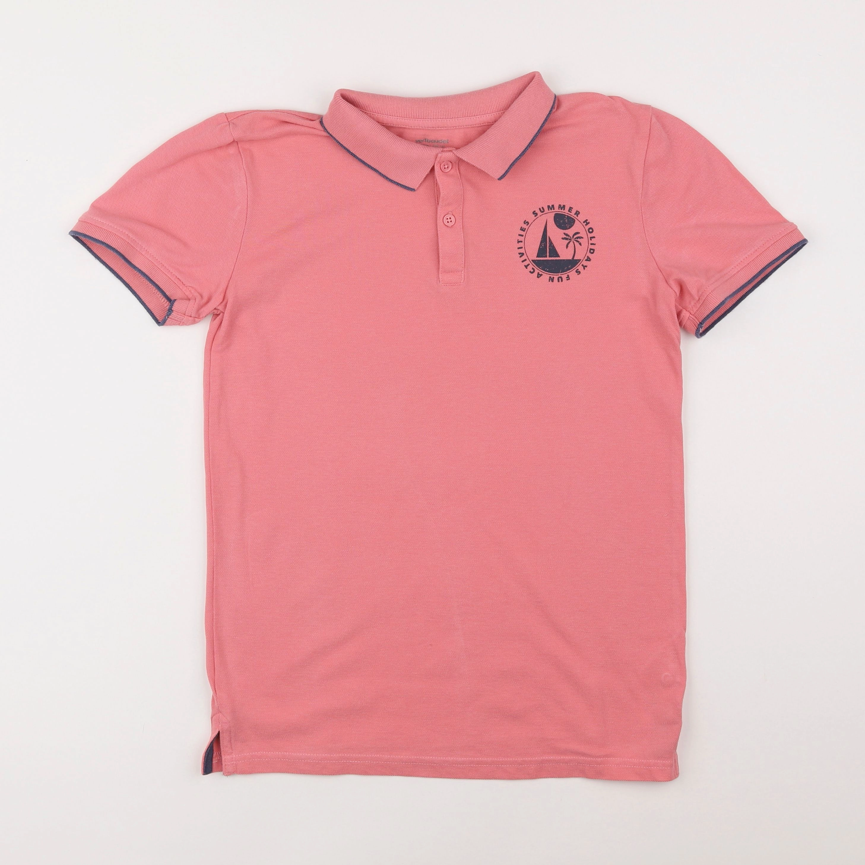 Vertbaudet - polo rose - 12 ans