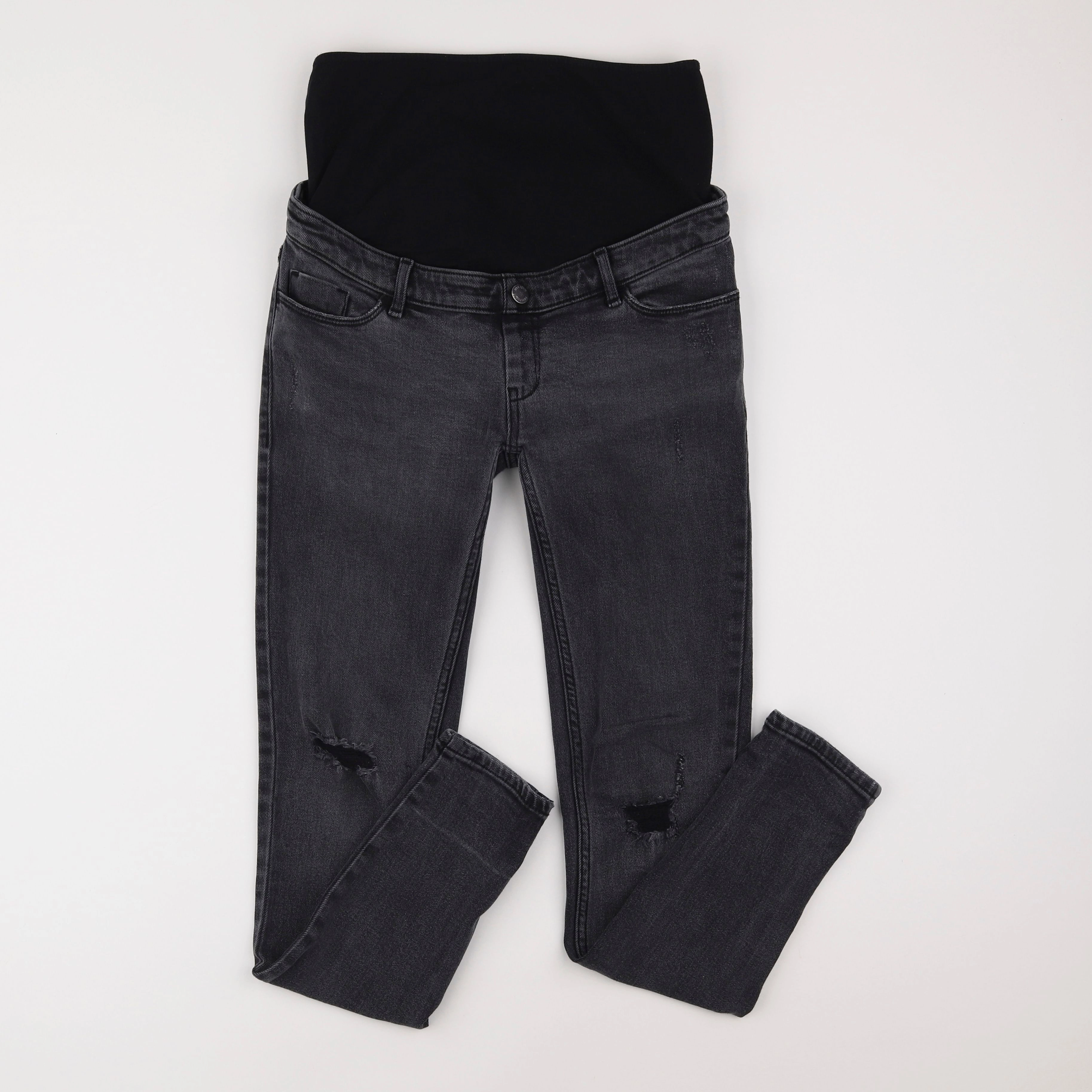 Kiabi - jean grossesse gris - 36