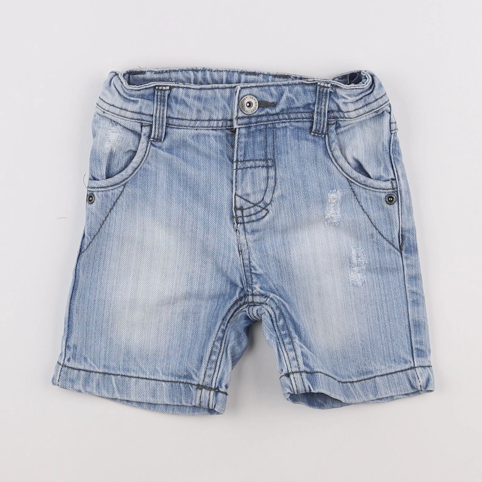 Vertbaudet - short bleu - 2 ans