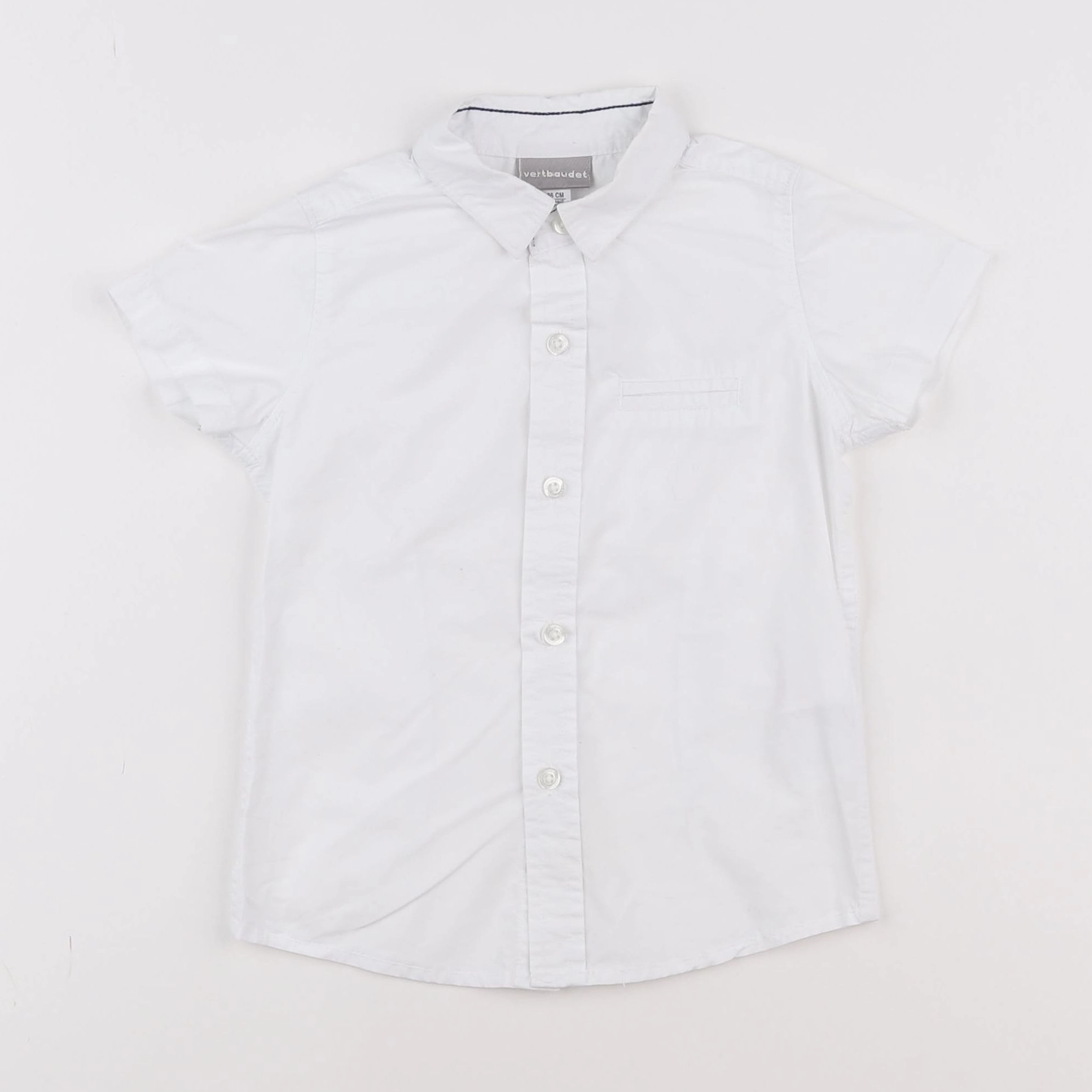 Vertbaudet - chemise blanc - 2 ans