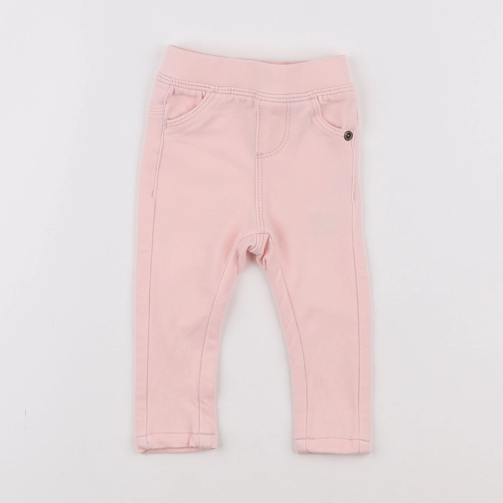 Vertbaudet - jegging rose - 3 mois