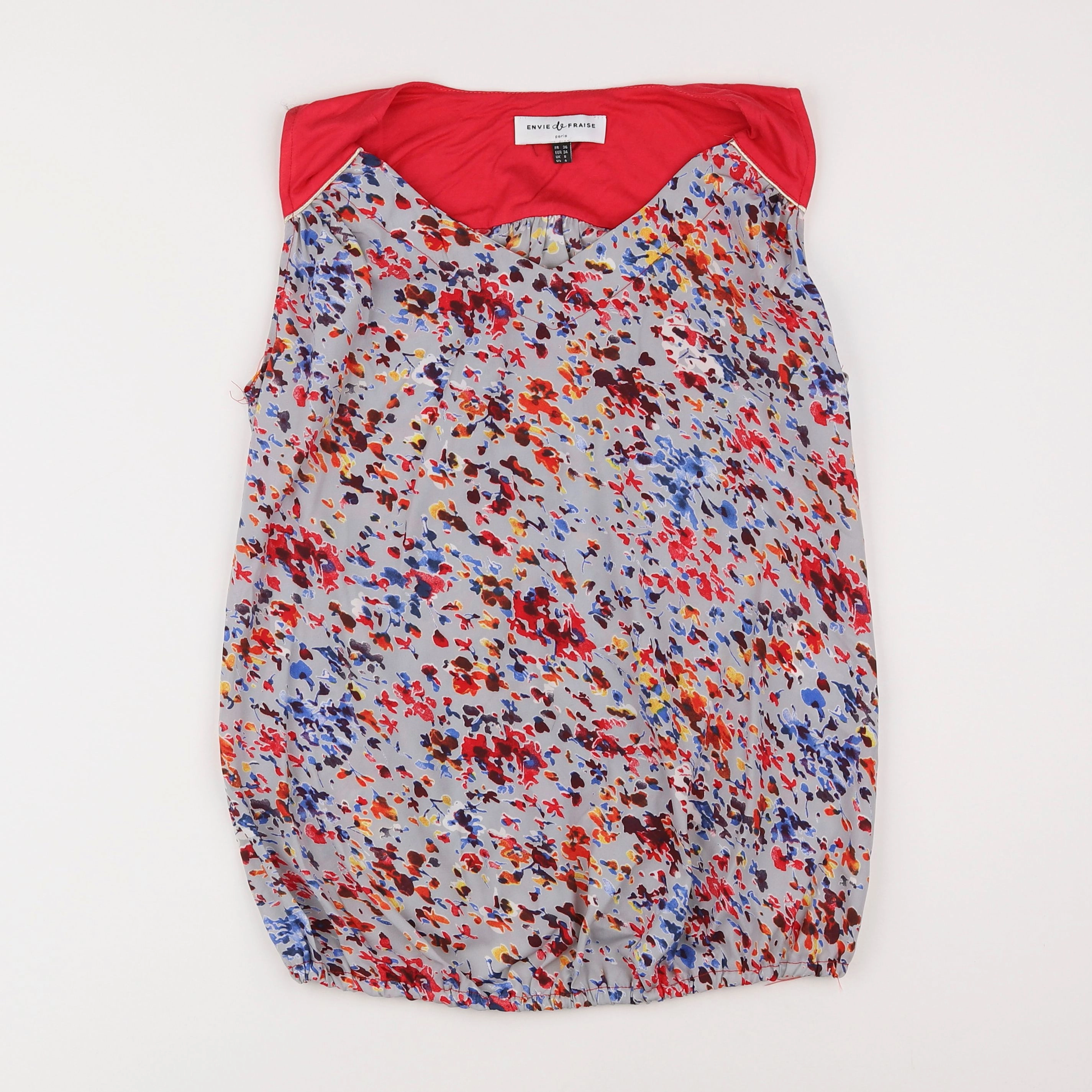 Envie de fraise - blouse grossesse rose, gris - 36