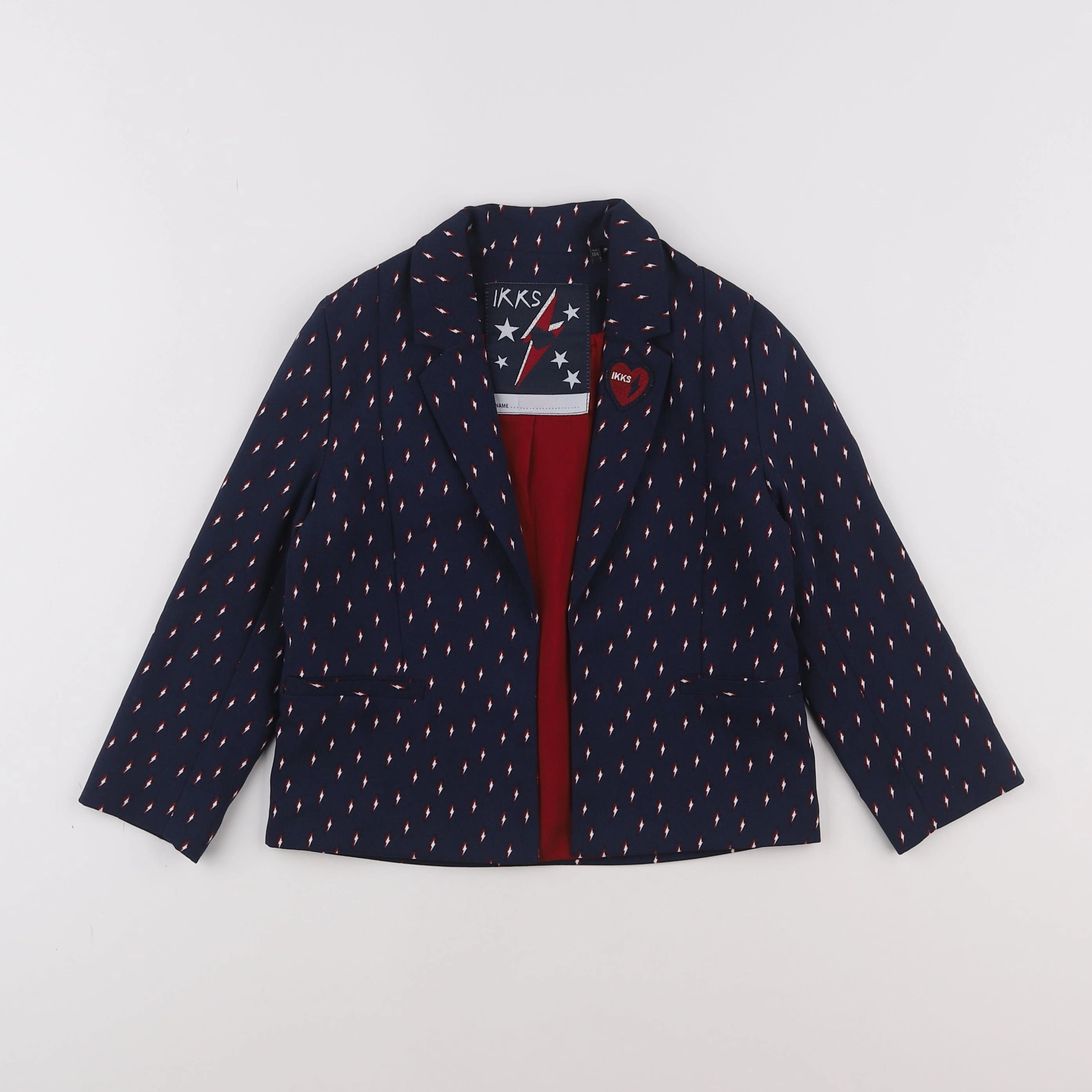 IKKS - veste bleu - 4 ans