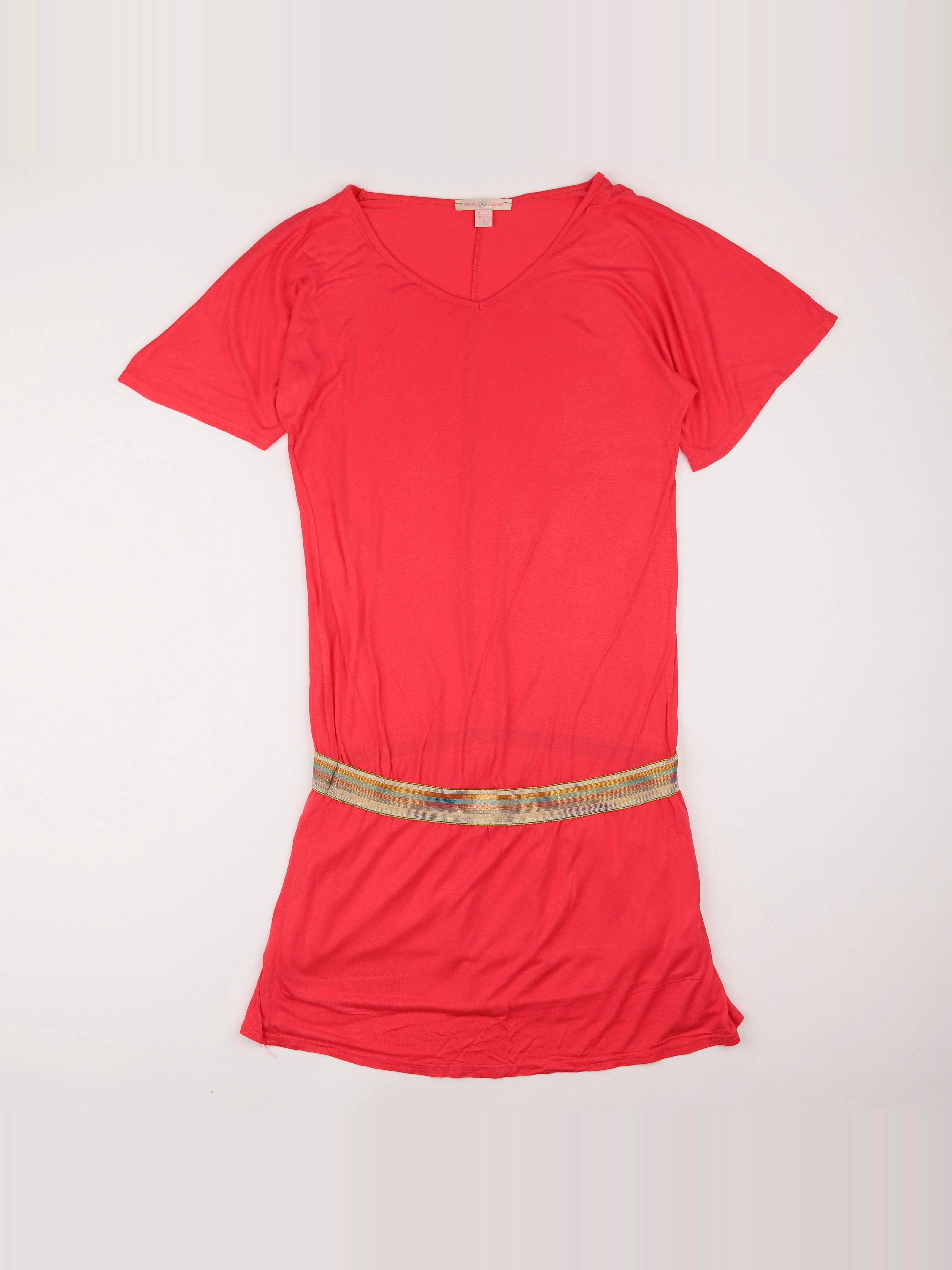 Envie de fraise - robe grossesse rose - 36 à 38
