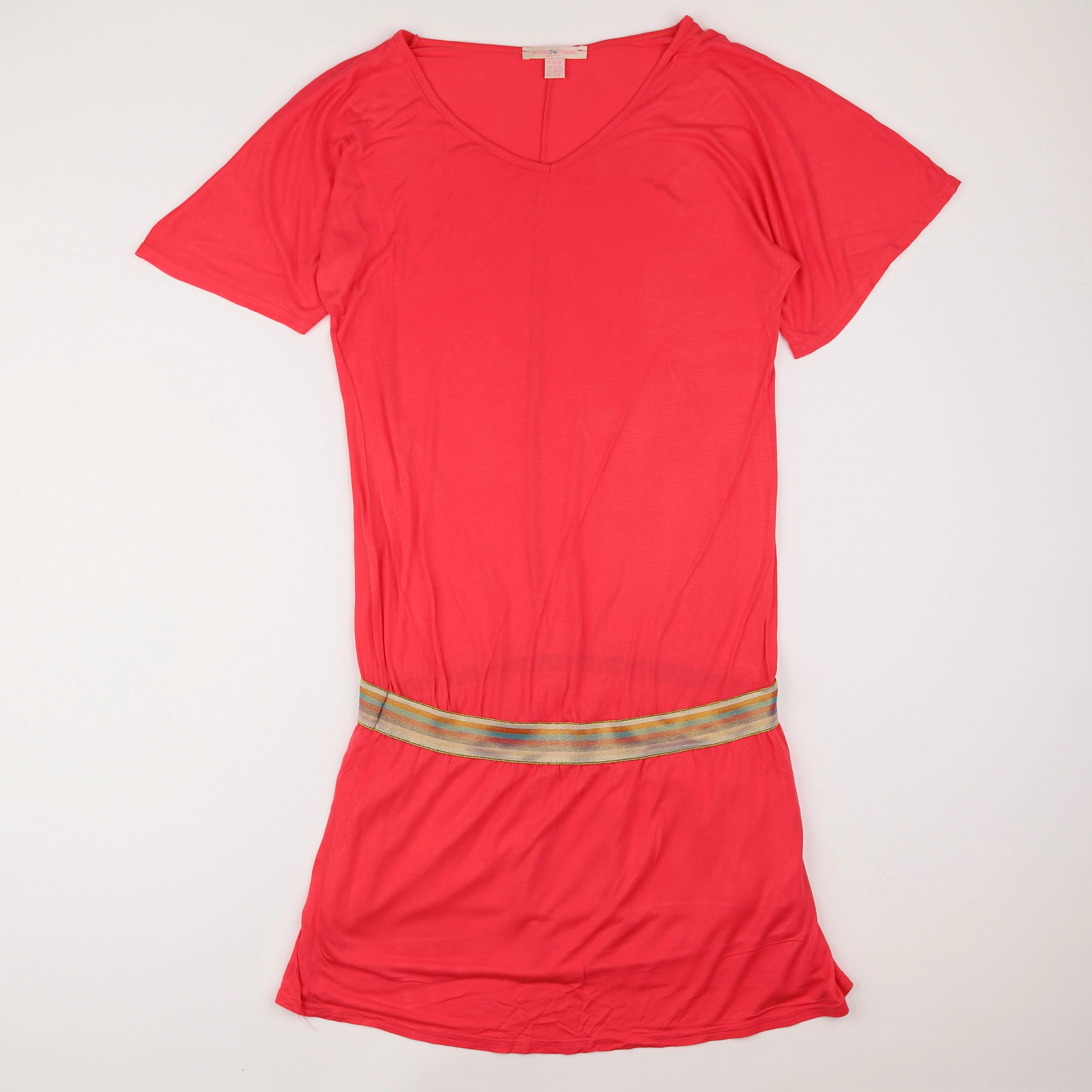 Envie de fraise - robe grossesse rose - 36 à 38