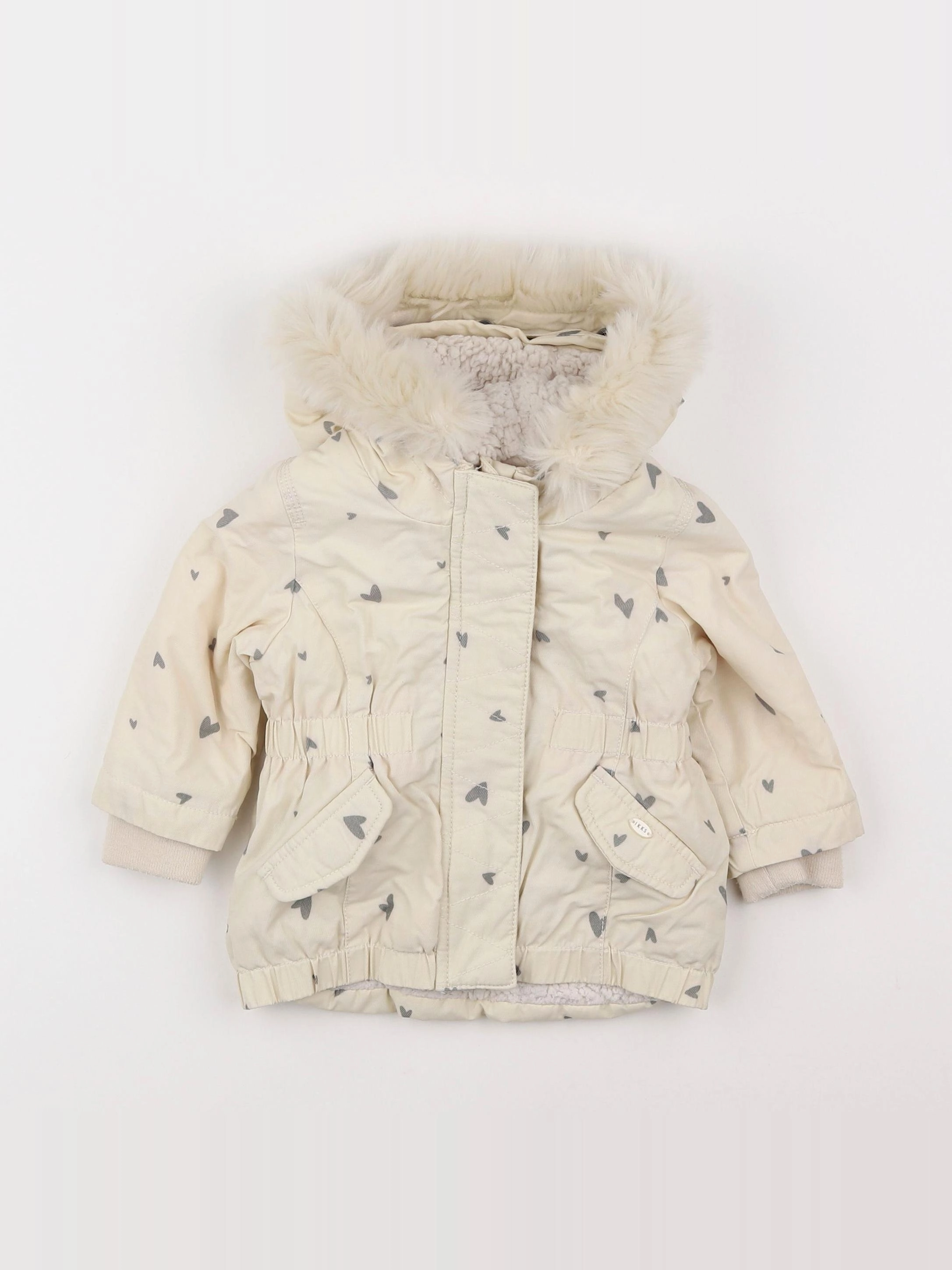 IKKS - parka beige - 6 mois