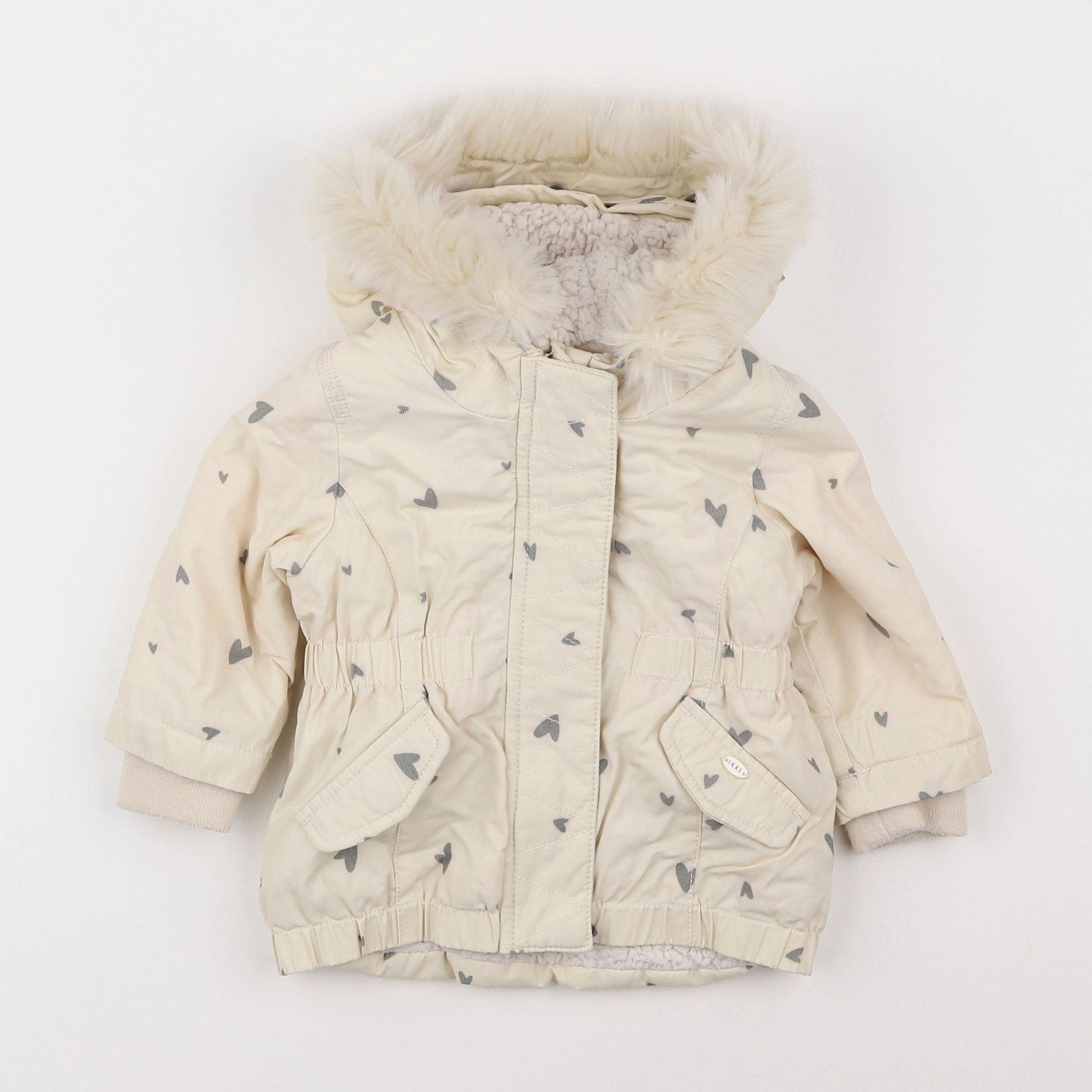 IKKS - parka beige - 6 mois