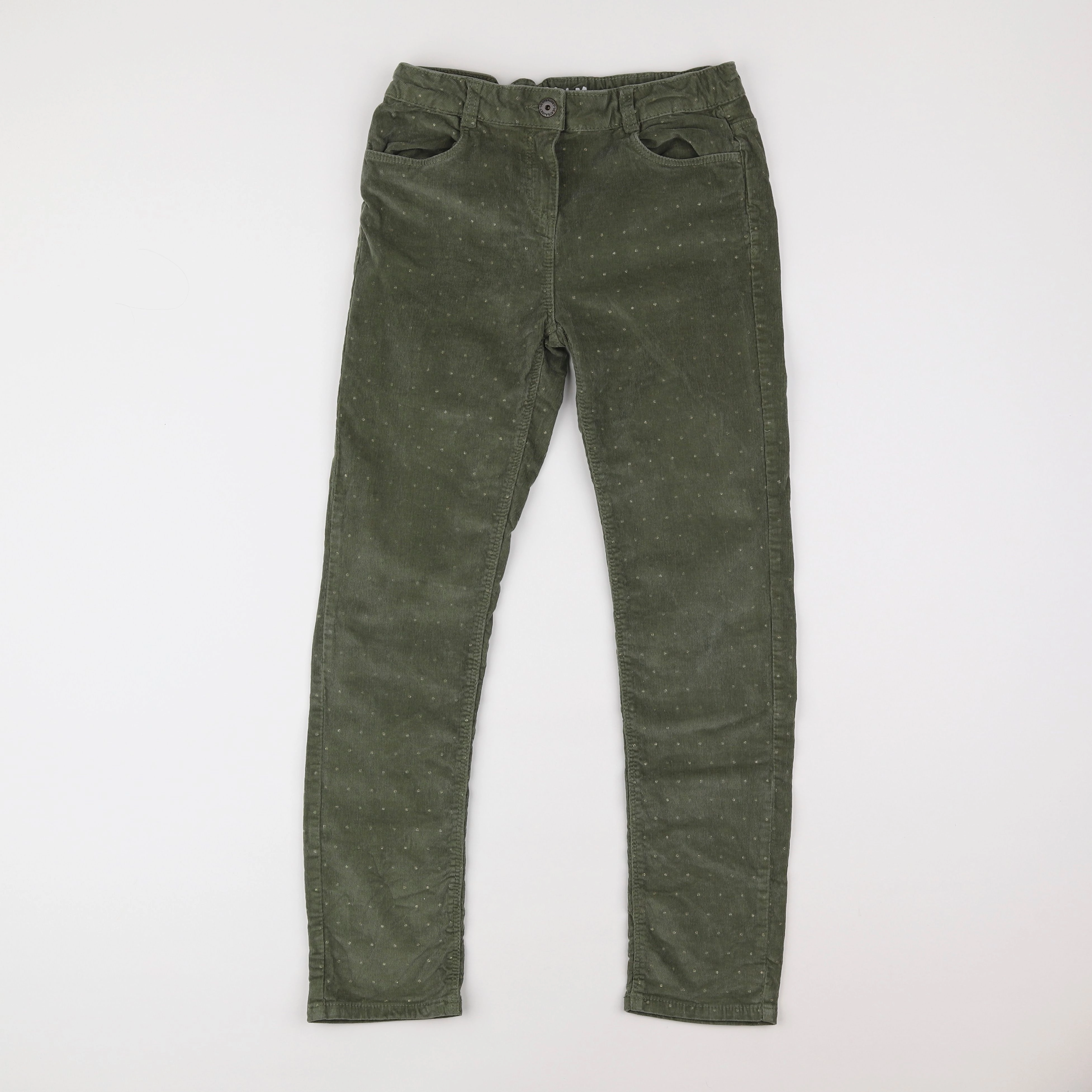 Vertbaudet - pantalon vert - 12 ans