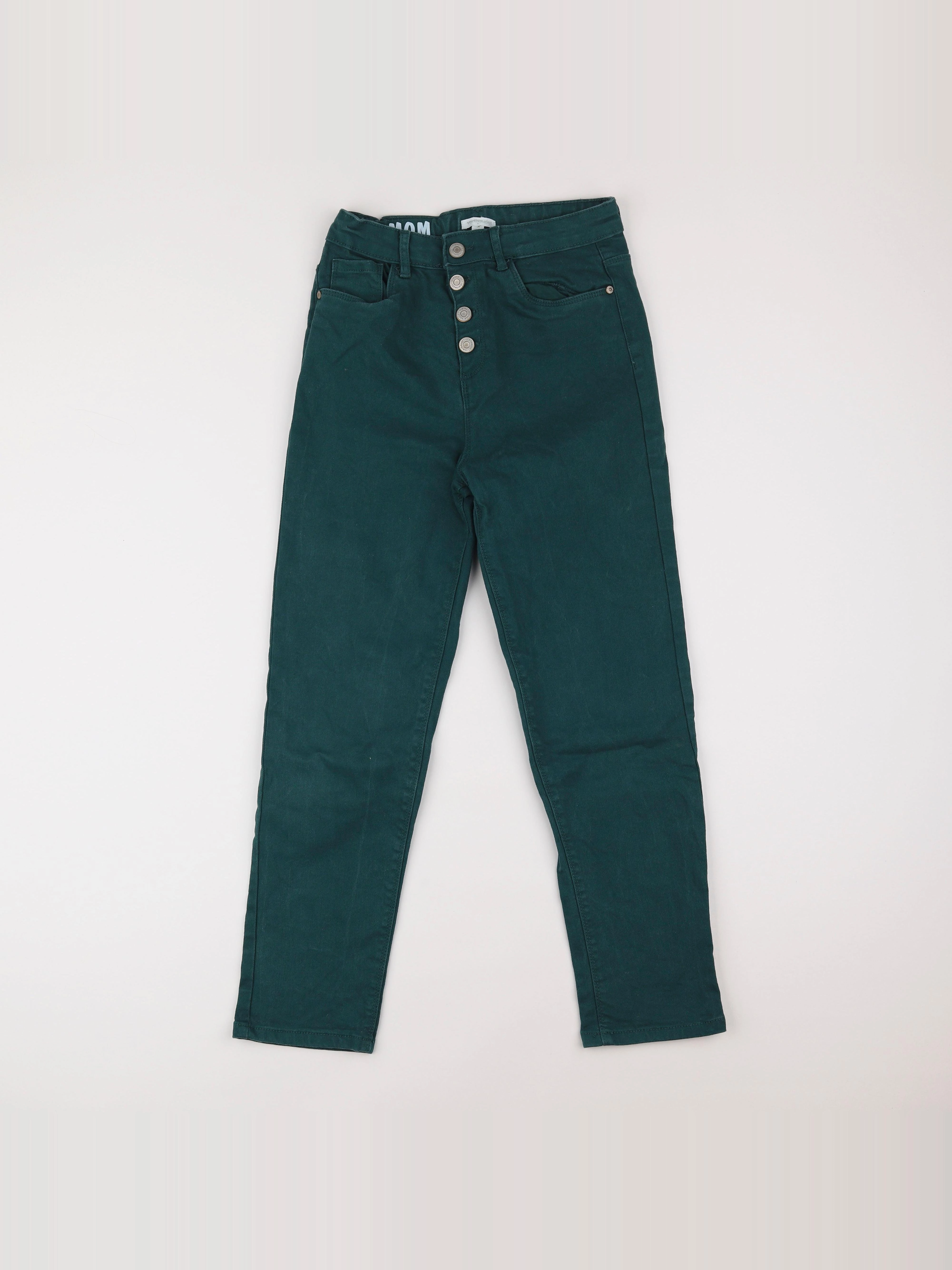 Vertbaudet - jean vert - 12 ans