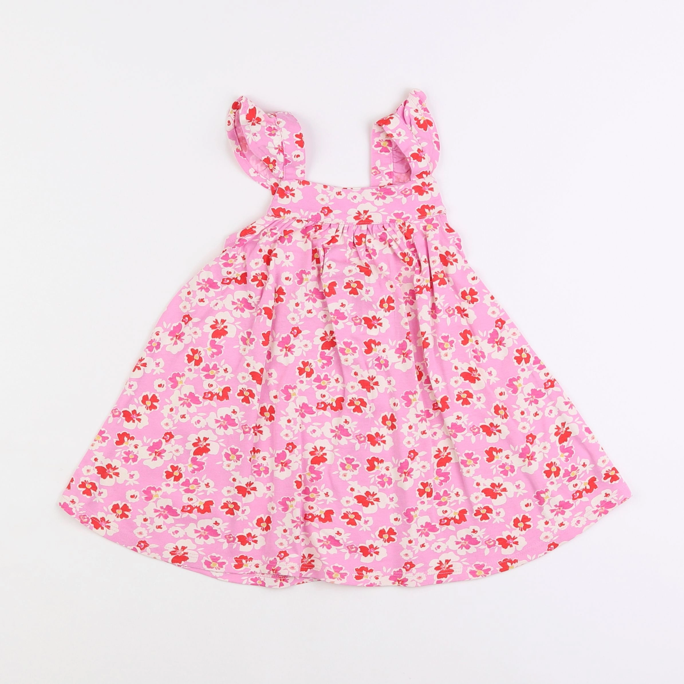 Vertbaudet - robe rose - 2 ans