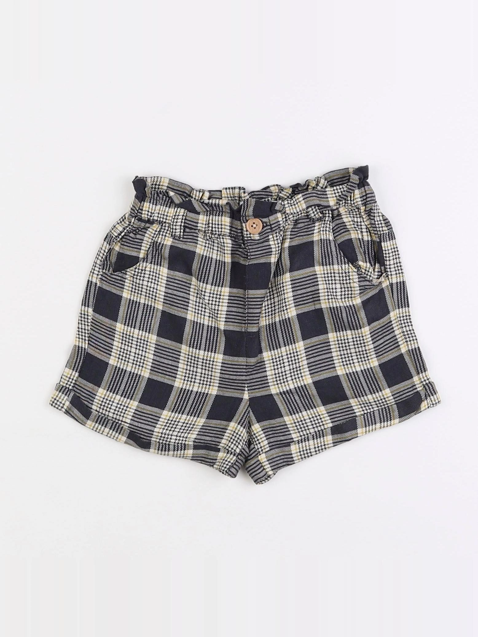 Vertbaudet - short multicolore - 2 ans