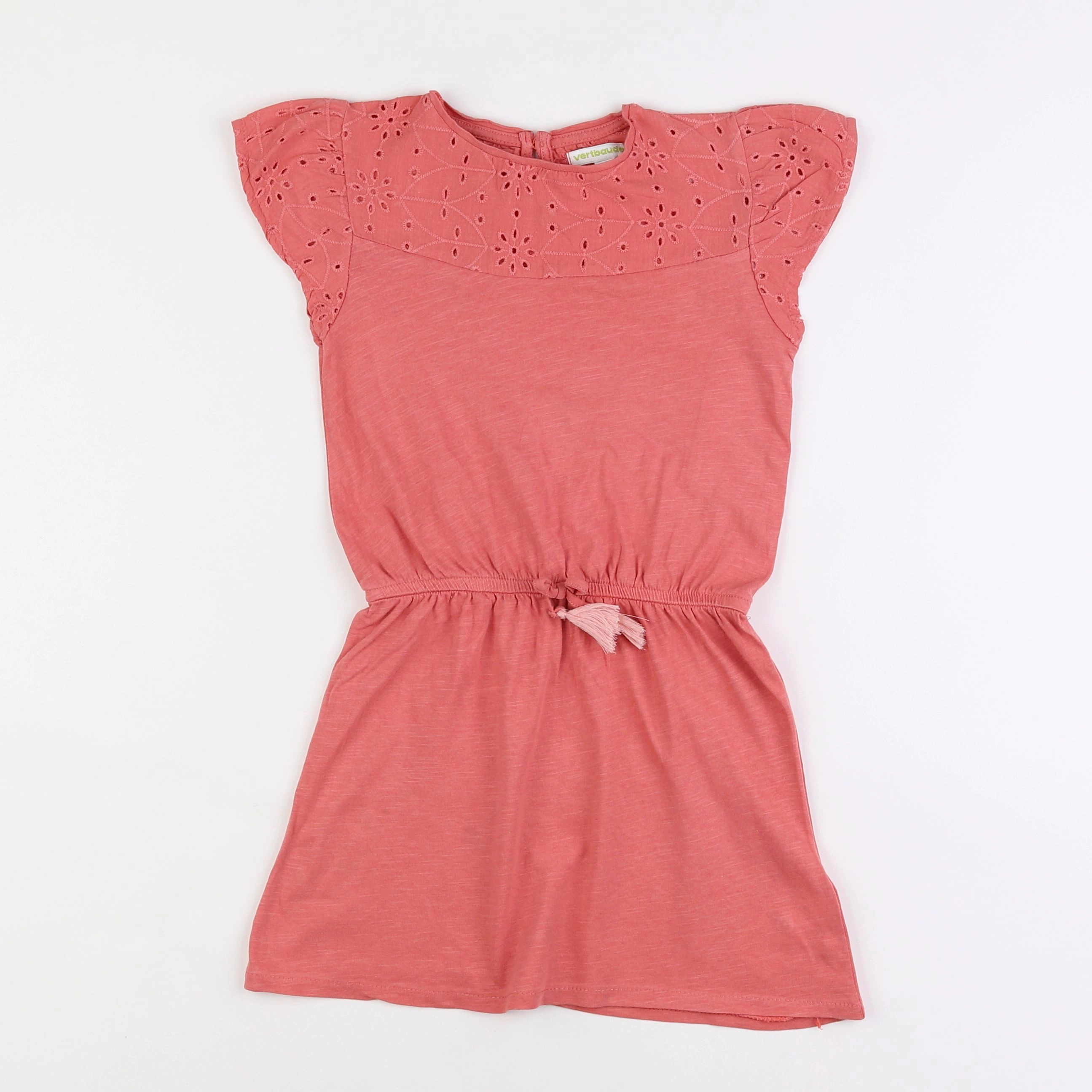 Vertbaudet - robe rose - 6 ans