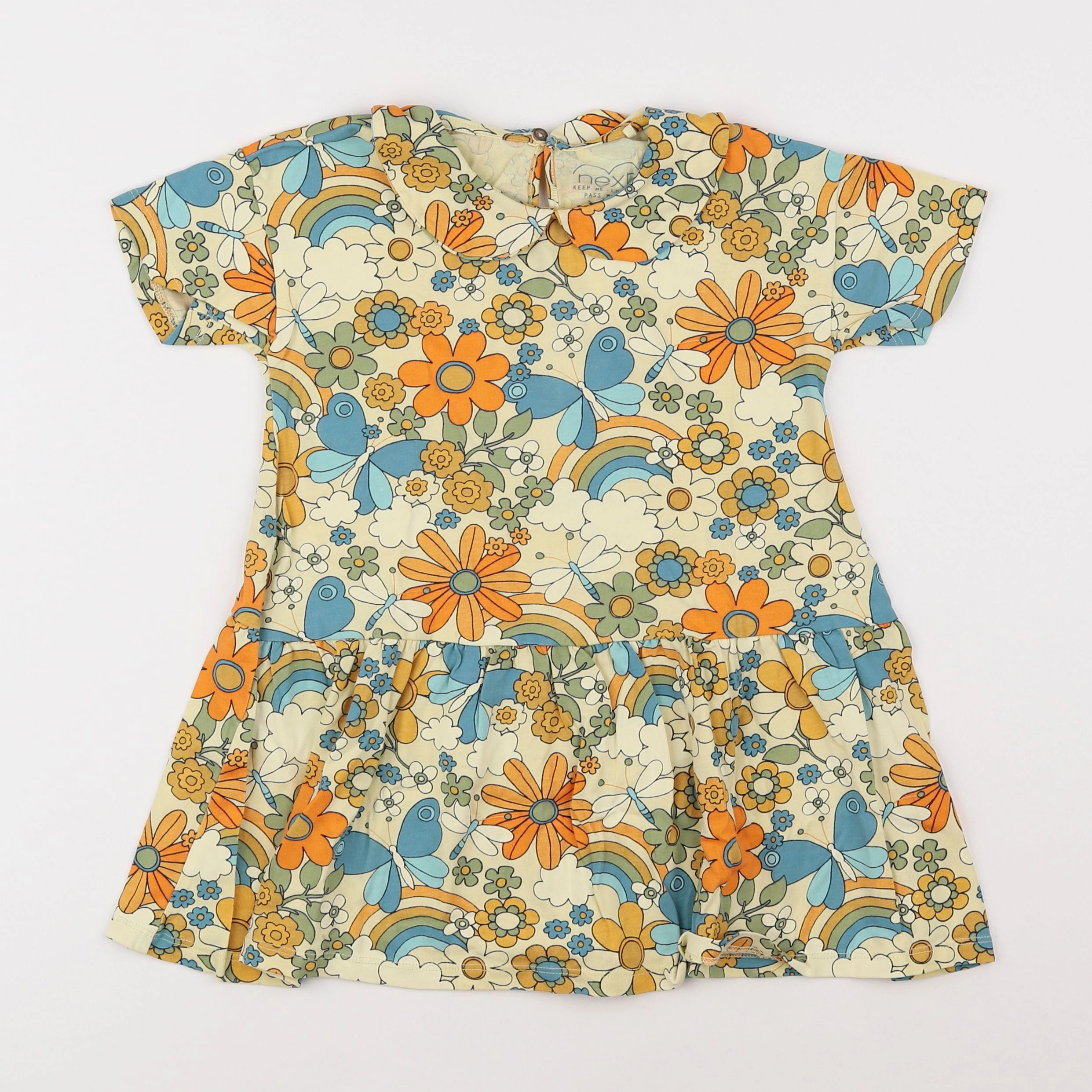 Next - robe multicolore - 3/4 ans