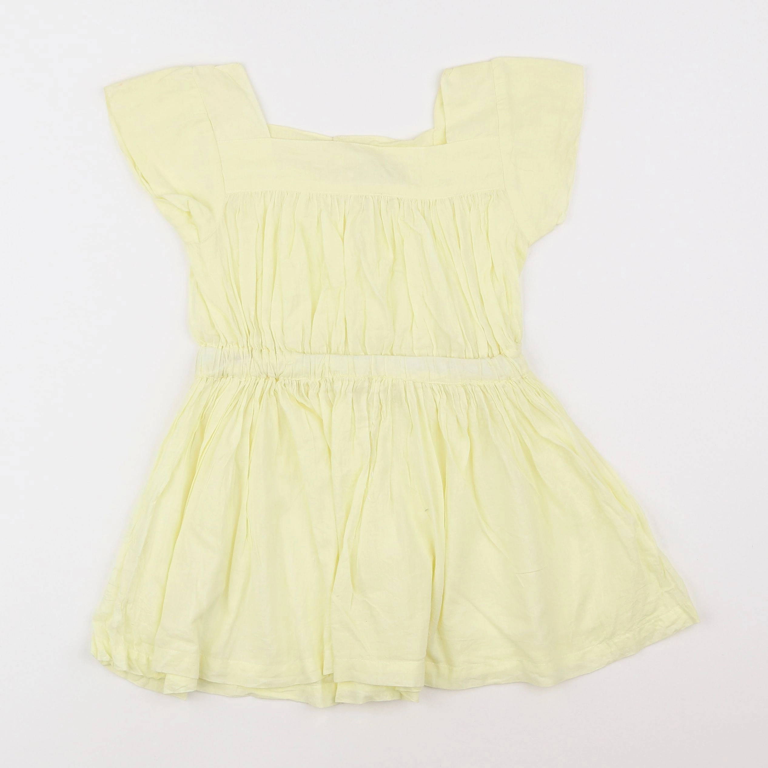 Bonton - robe jaune - 6 ans