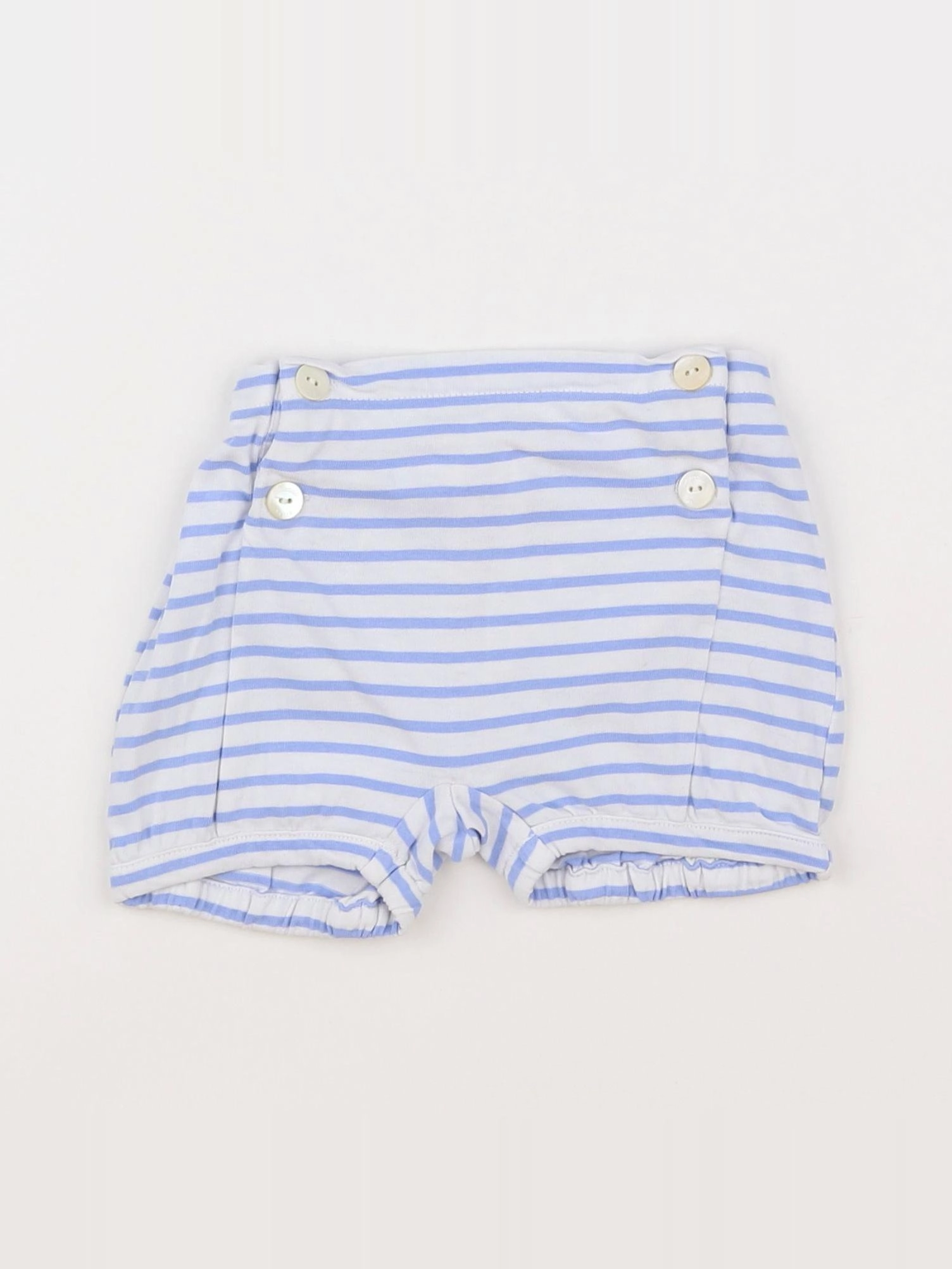 Jacadi - short bleu - 12 mois