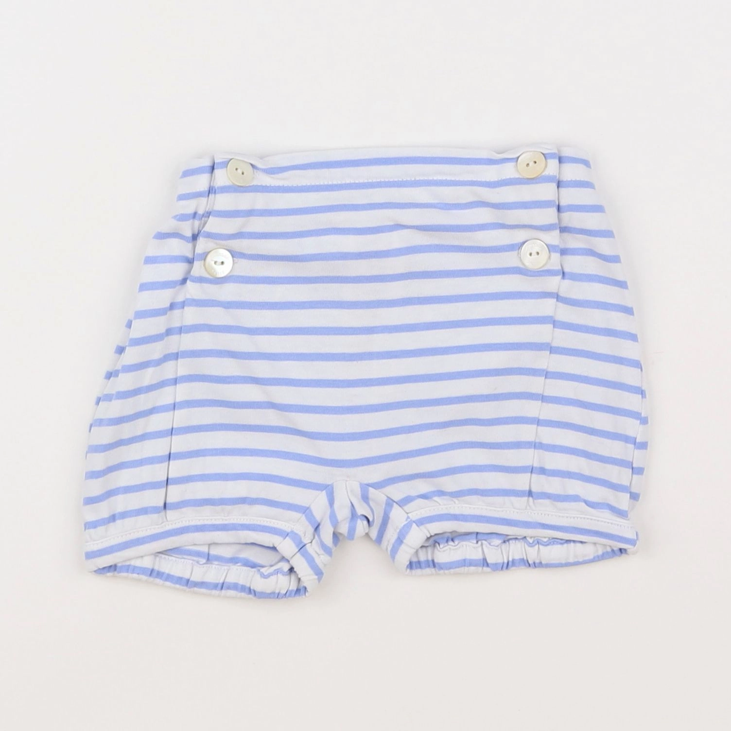 Jacadi - short bleu - 12 mois