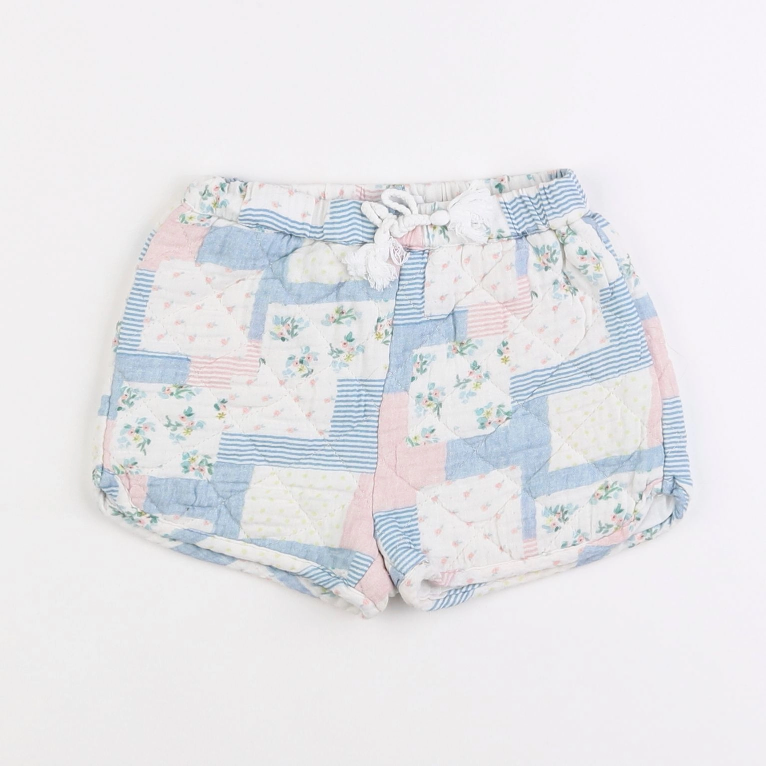 Vertbaudet - short multicolore - 2 ans