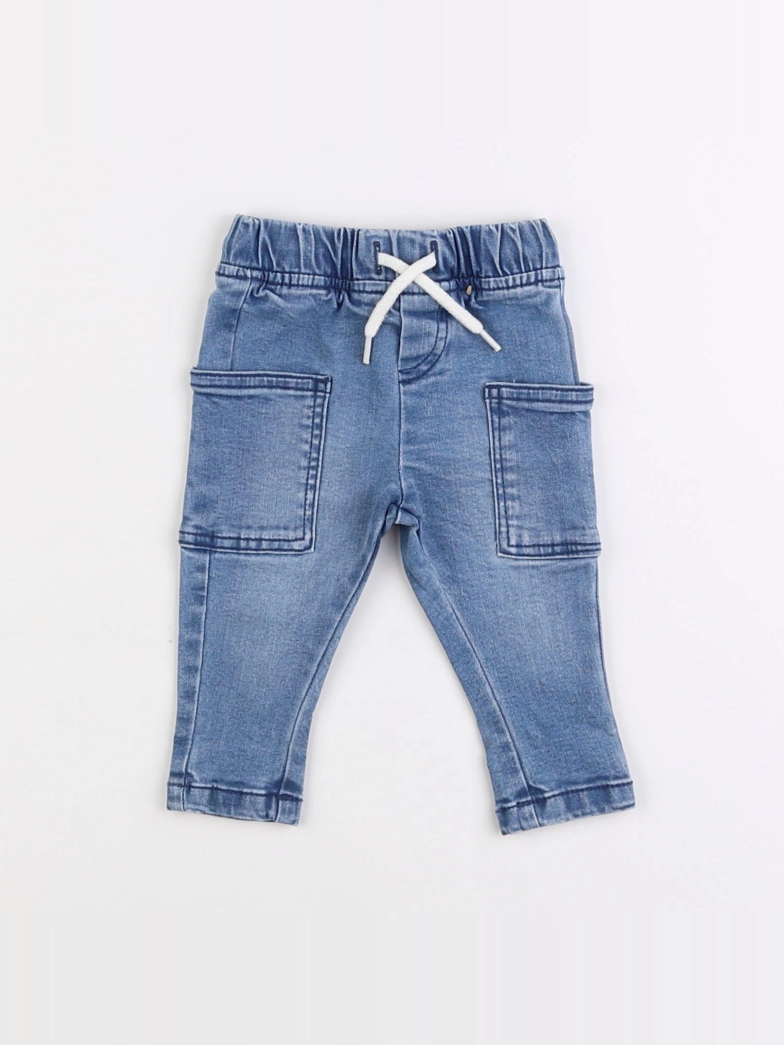 Vertbaudet - jean bleu - 3 mois