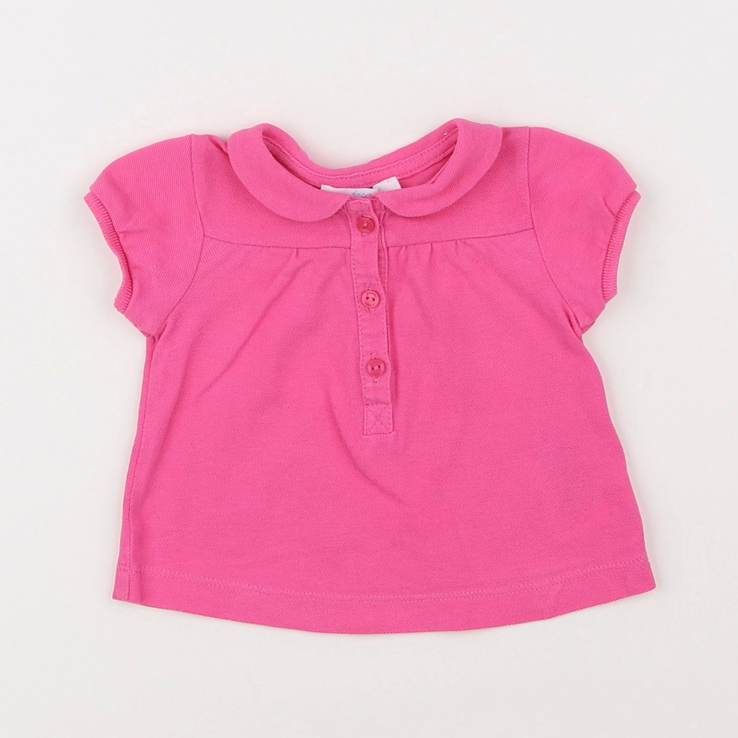 Jacadi - tee-shirt rose - 6 mois