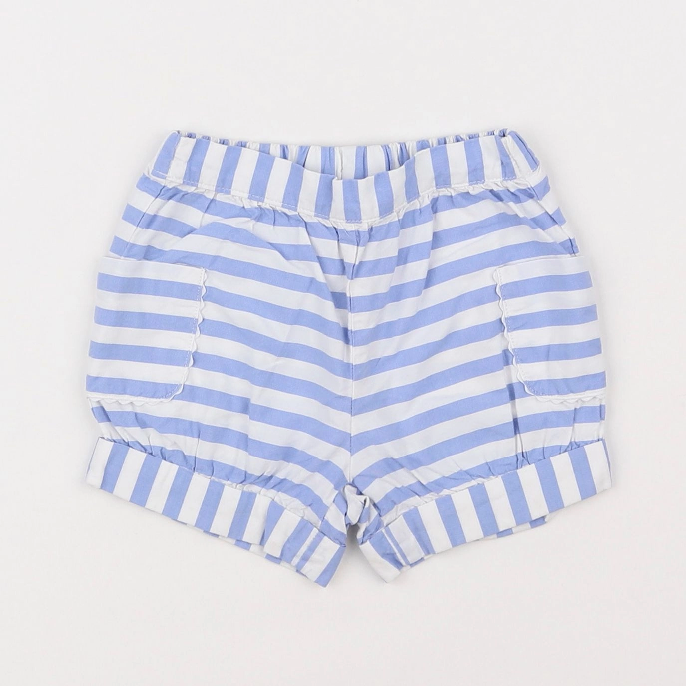 Jacadi - short bleu - 6 mois