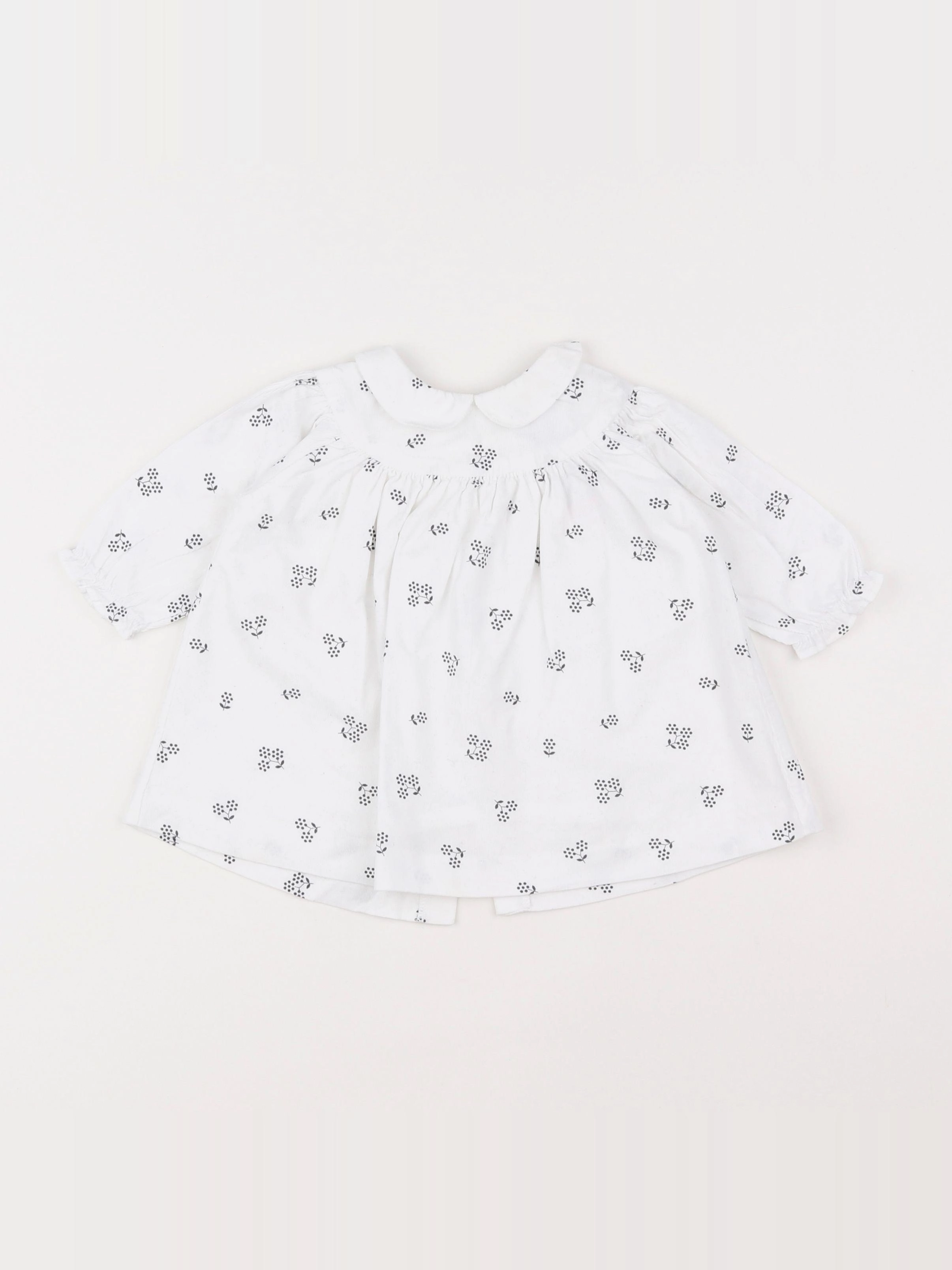 Jacadi - robe blanc - 6 mois
