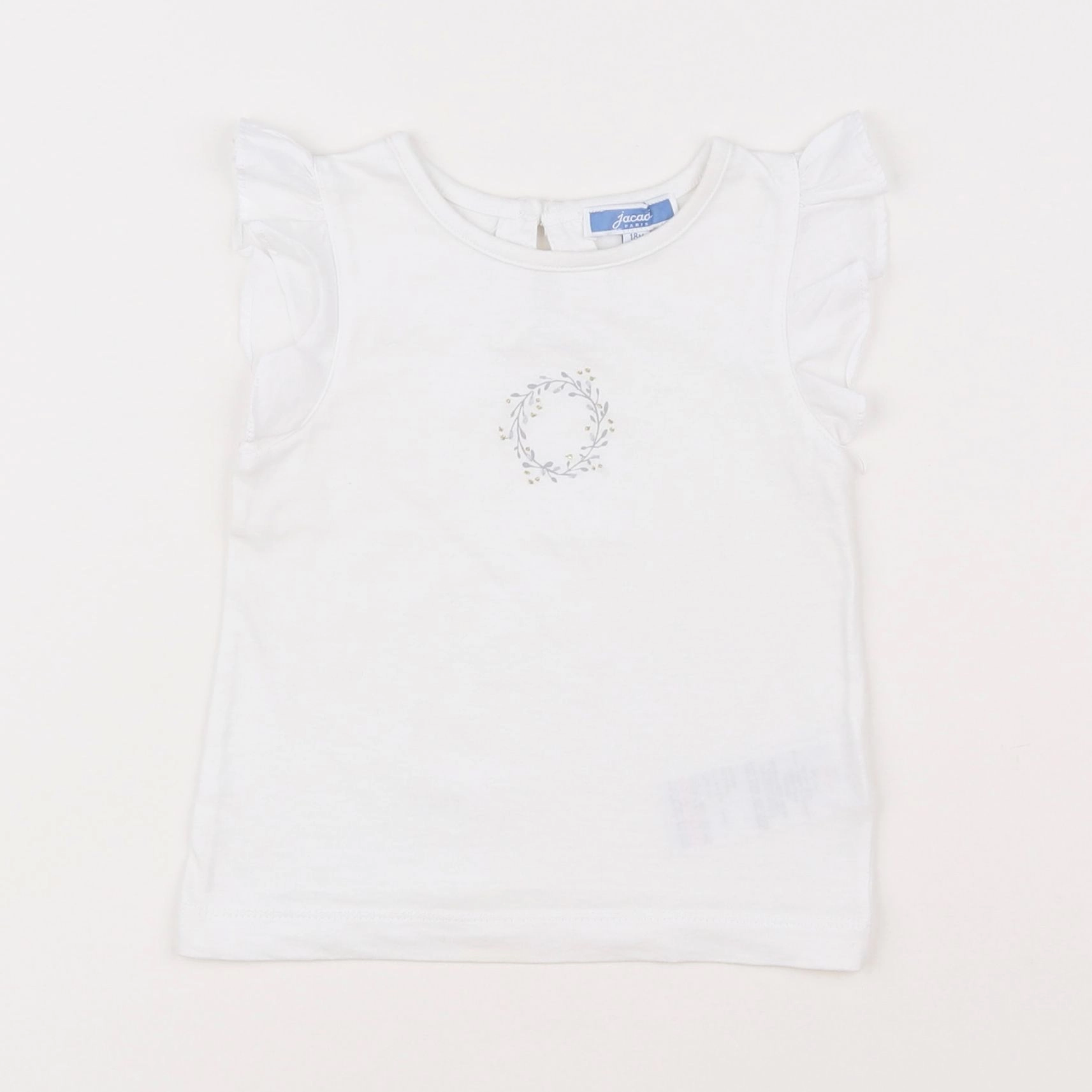 Jacadi - tee-shirt blanc - 18 mois