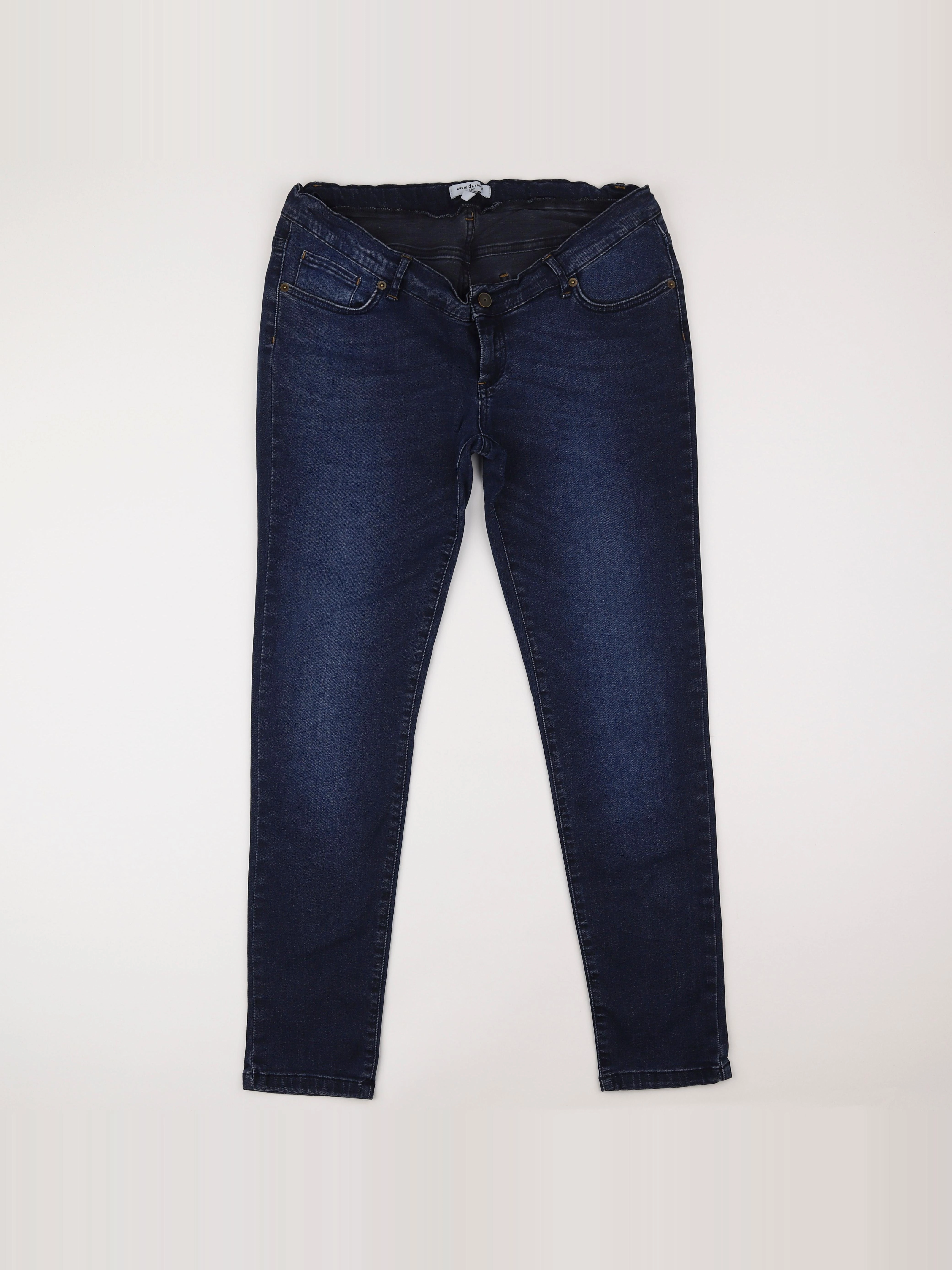Envie de fraise - jean grossesse bleu - 44