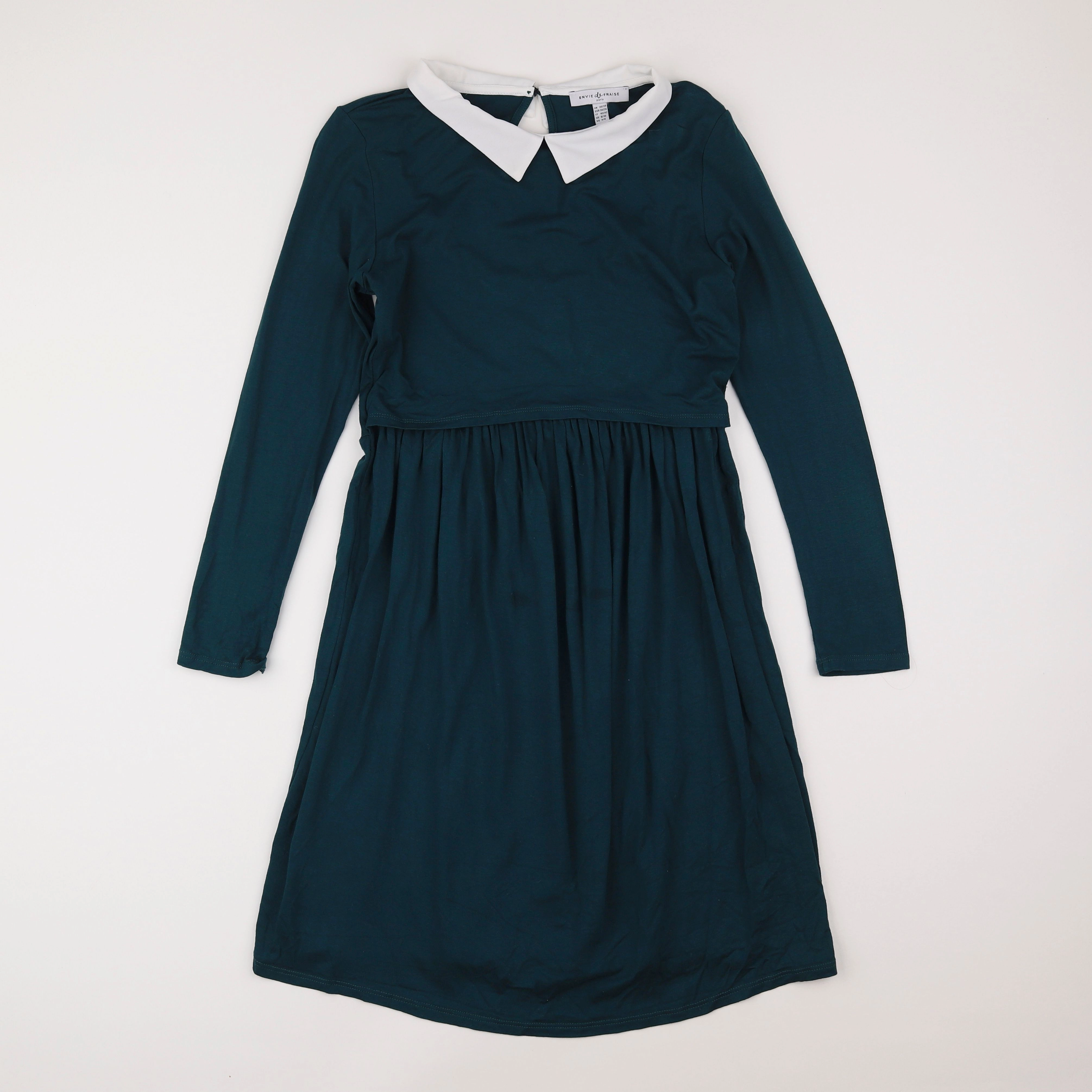 Envie de fraise - robe grossesse vert - 36 à 38