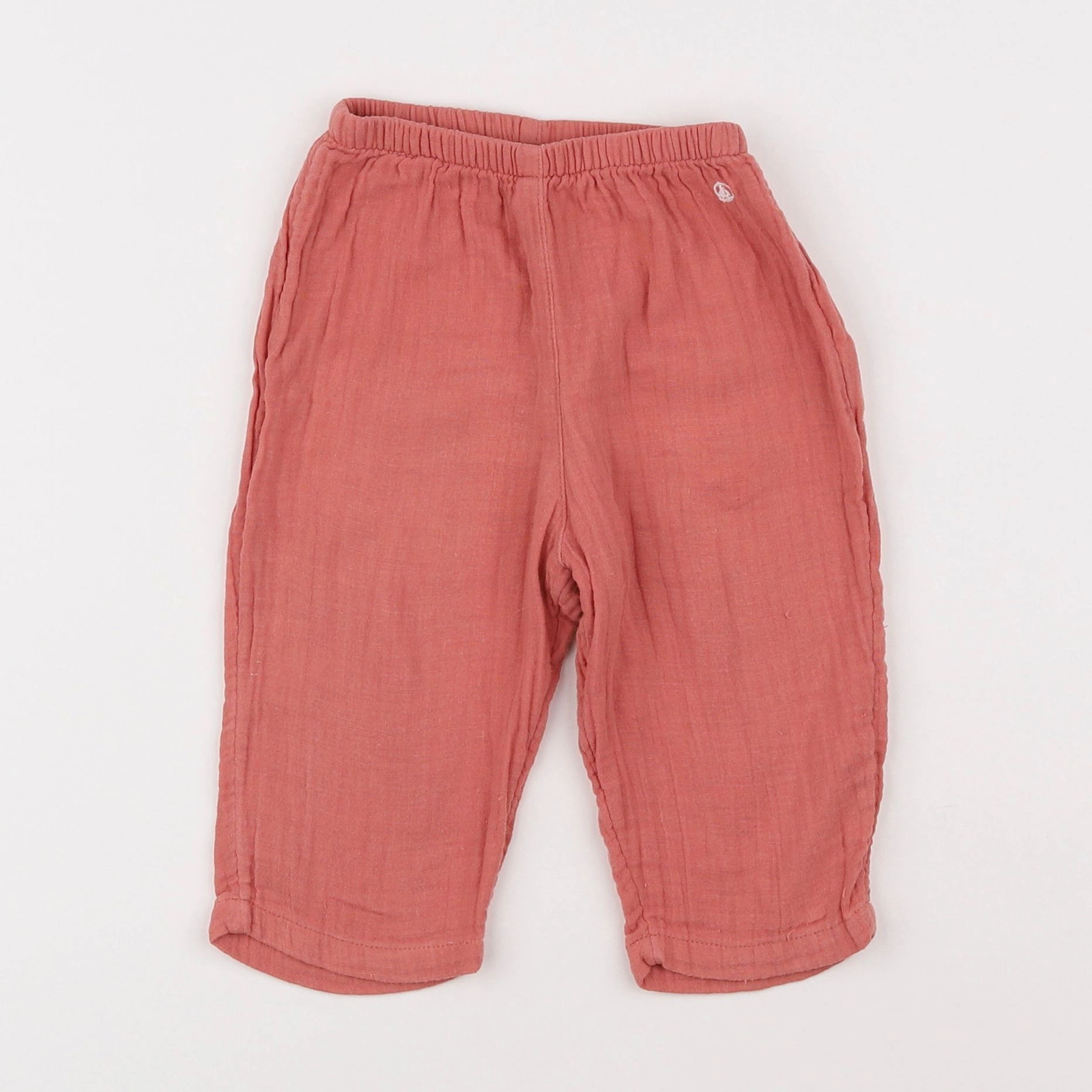 Petit Bateau - pantalon rose - 12 mois