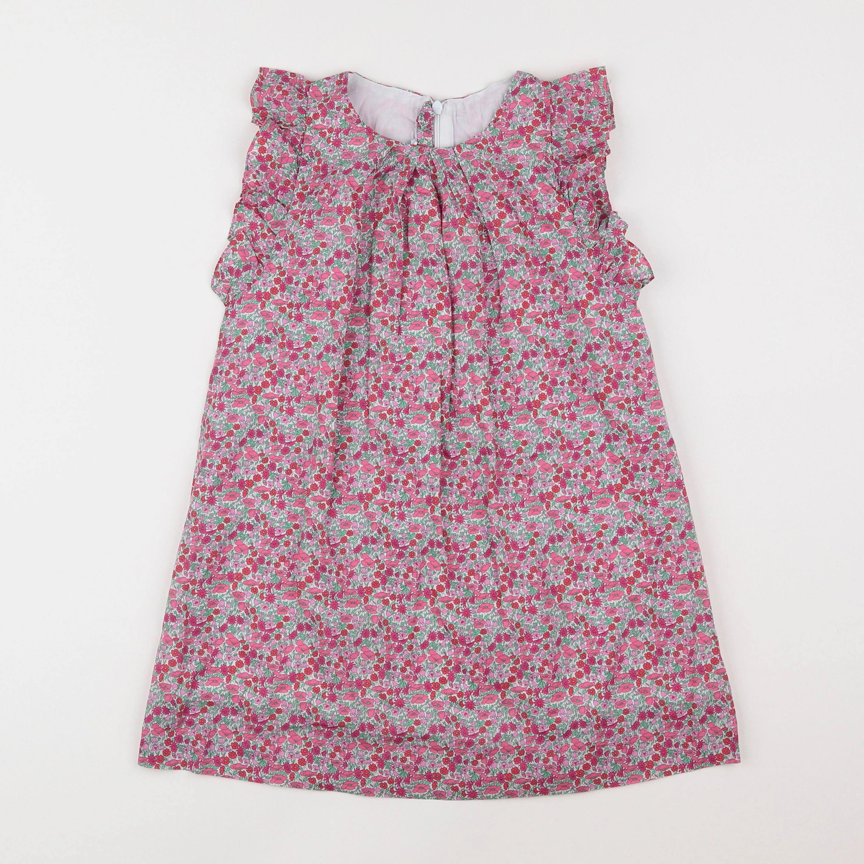 Jacadi - robe liberty rouge - 6 ans