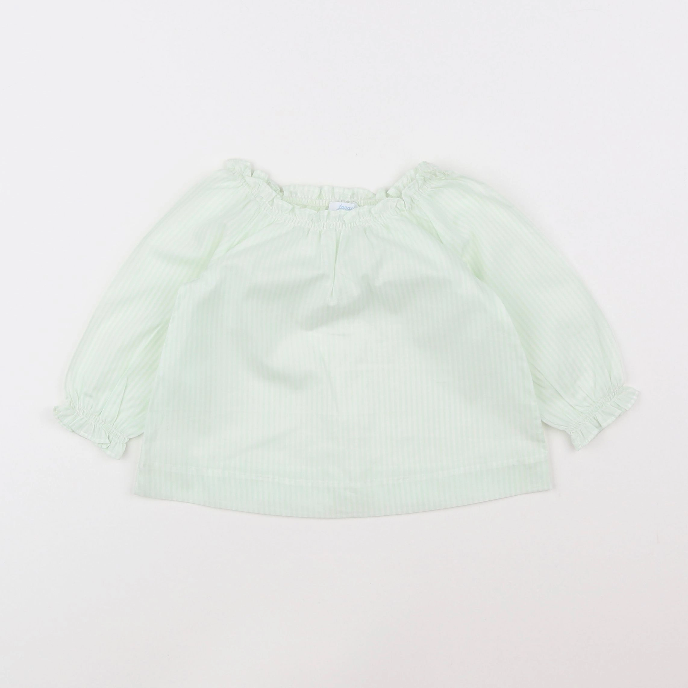 Jacadi - blouse vert - 6 mois