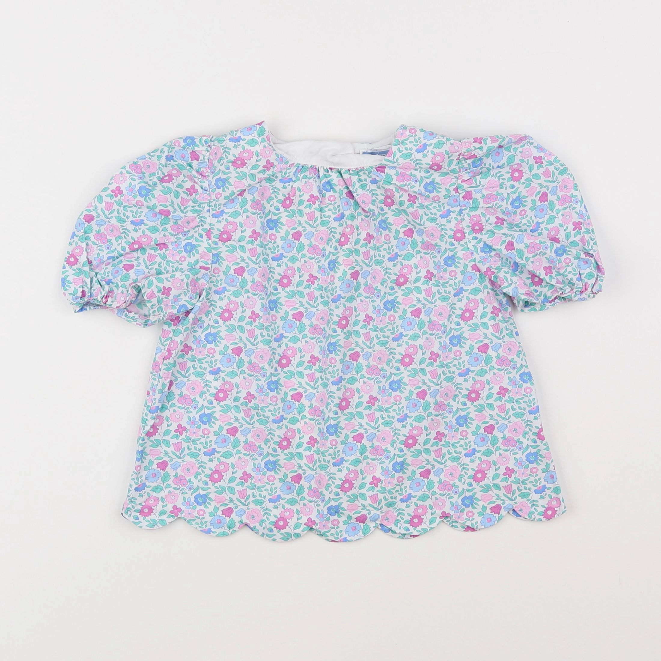 Jacadi - blouse liberty multicolore - 3 ans