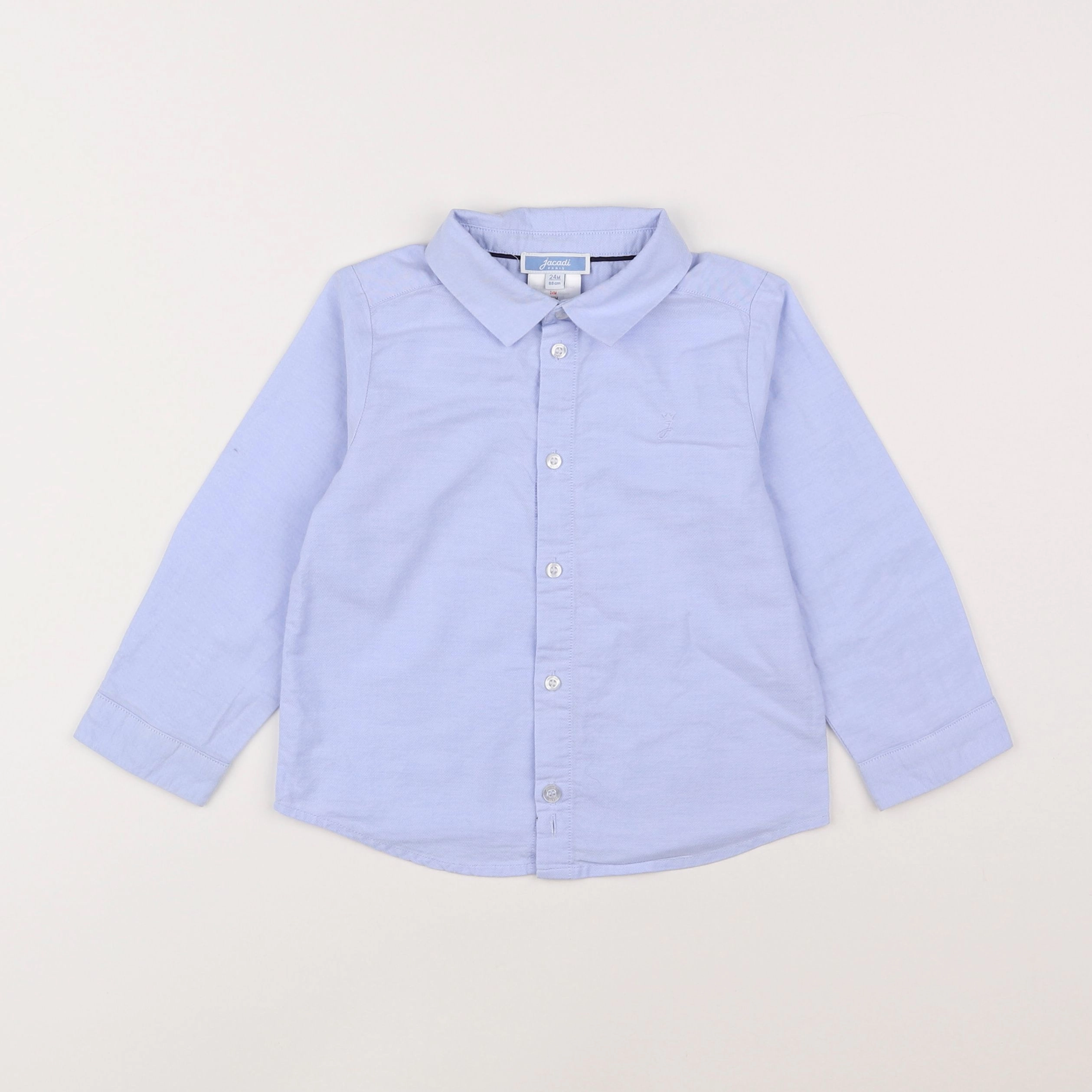 Jacadi - chemise bleu - 2 ans