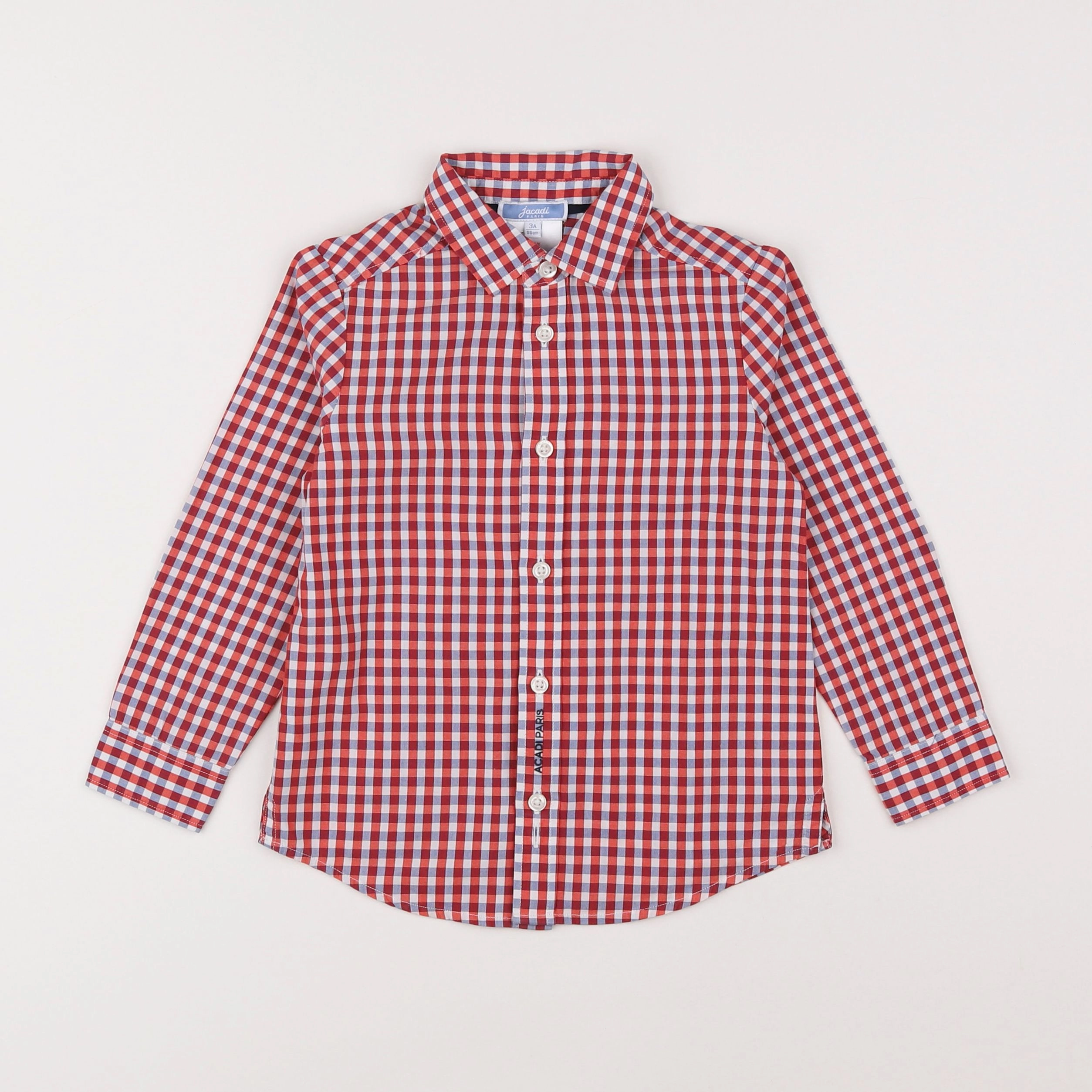 Jacadi - chemise rouge - 3 ans