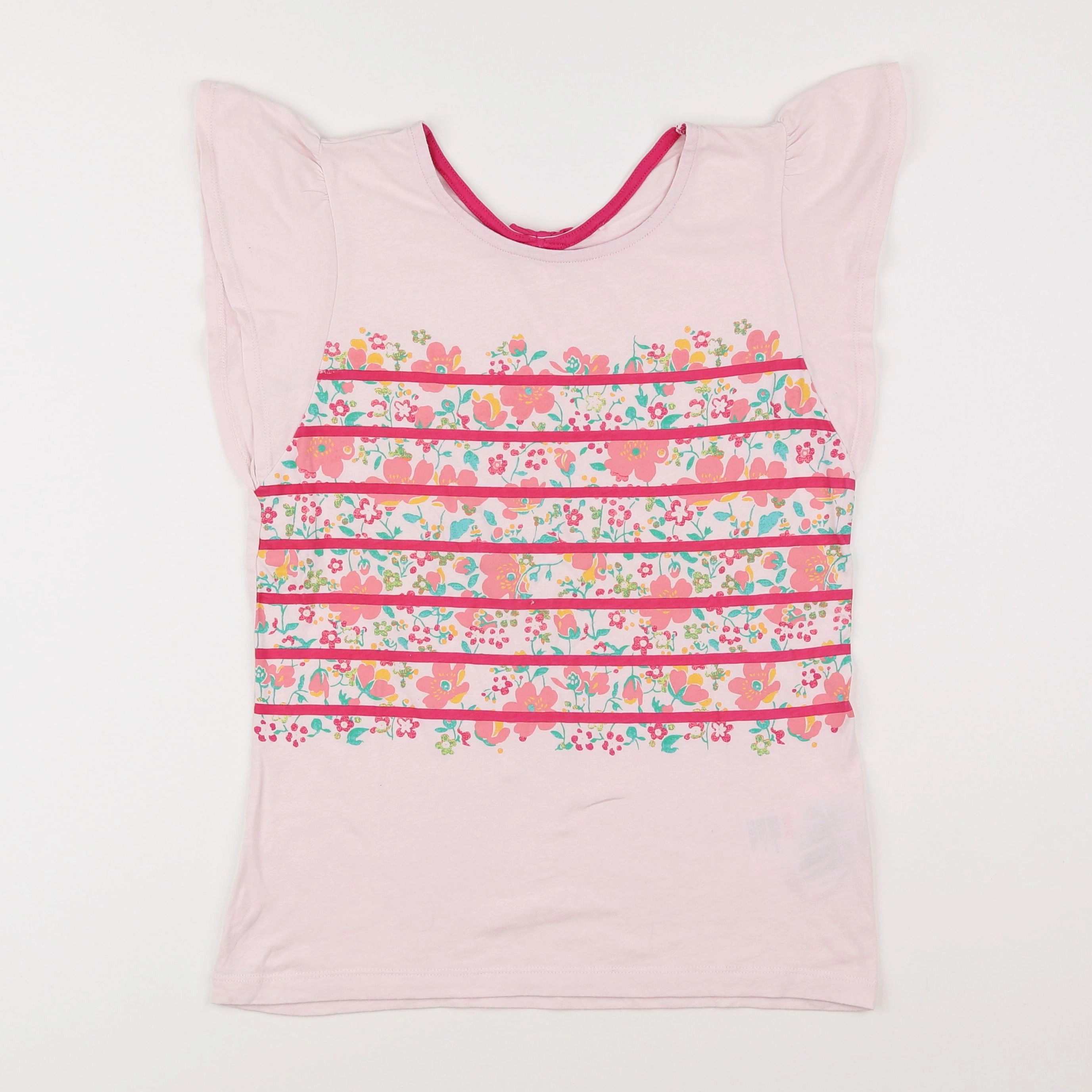 Uniqlo - tee-shirt rose - 11 ans