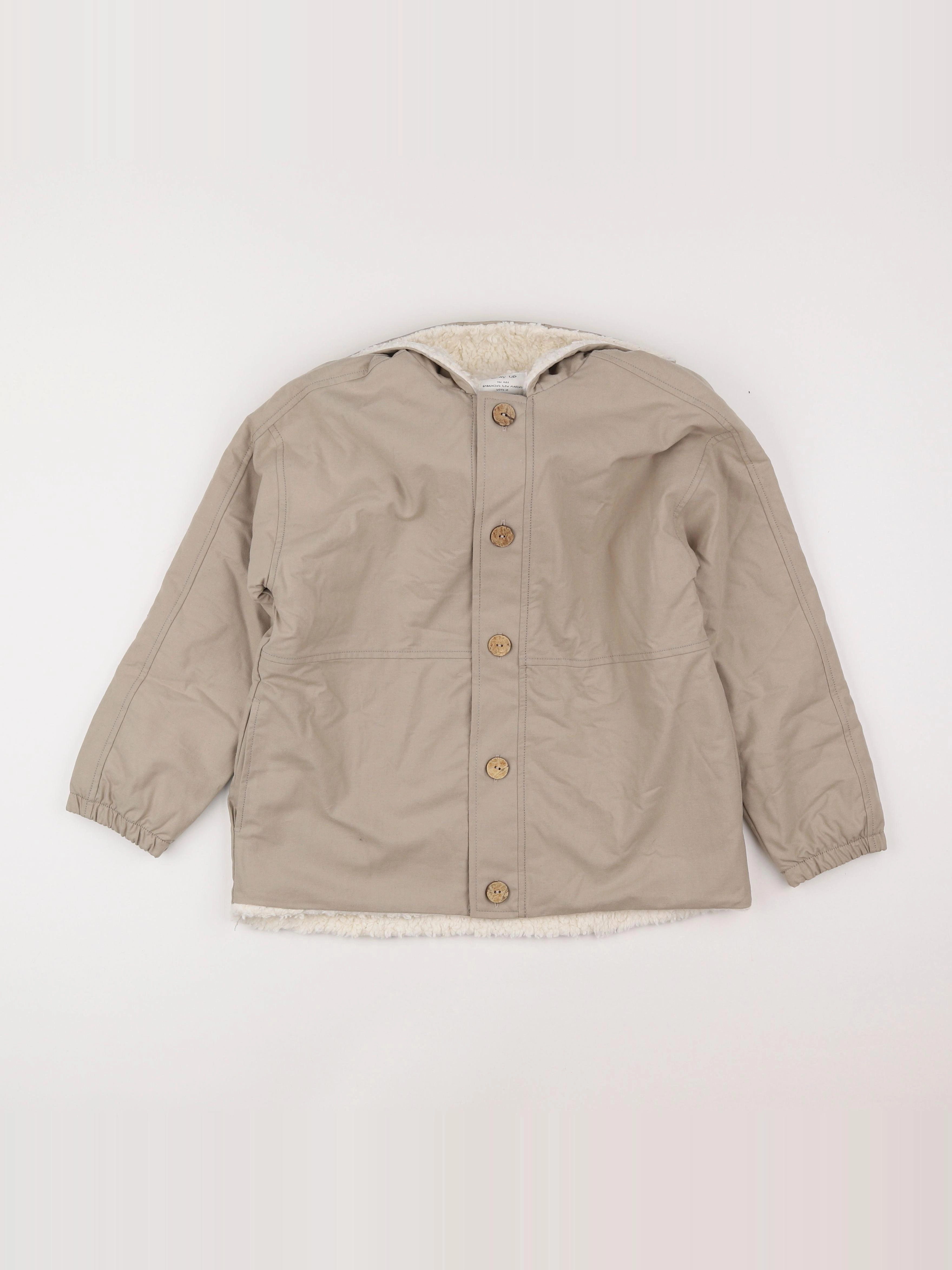 Play Up - veste beige - 10 ans