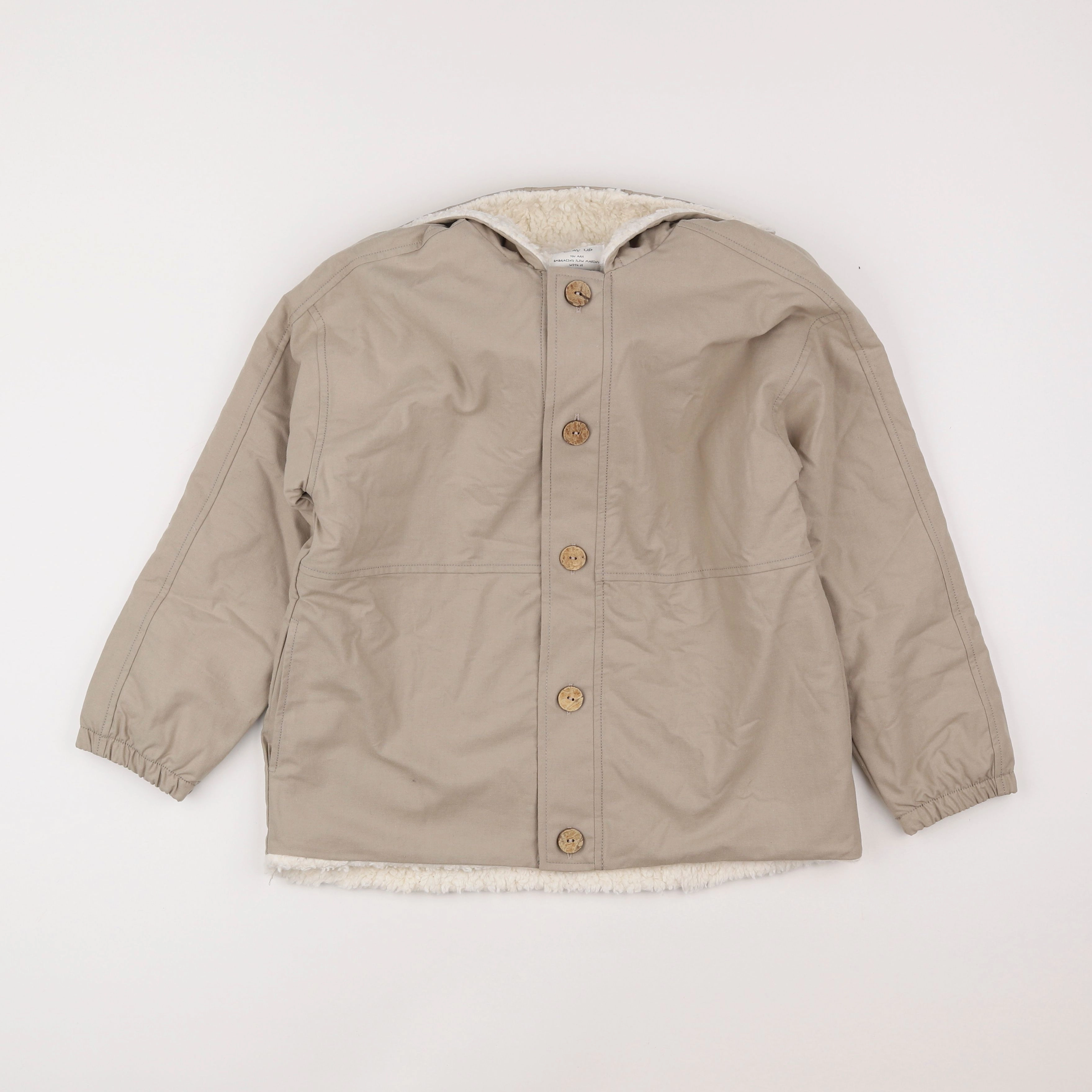 Play Up - veste beige - 10 ans