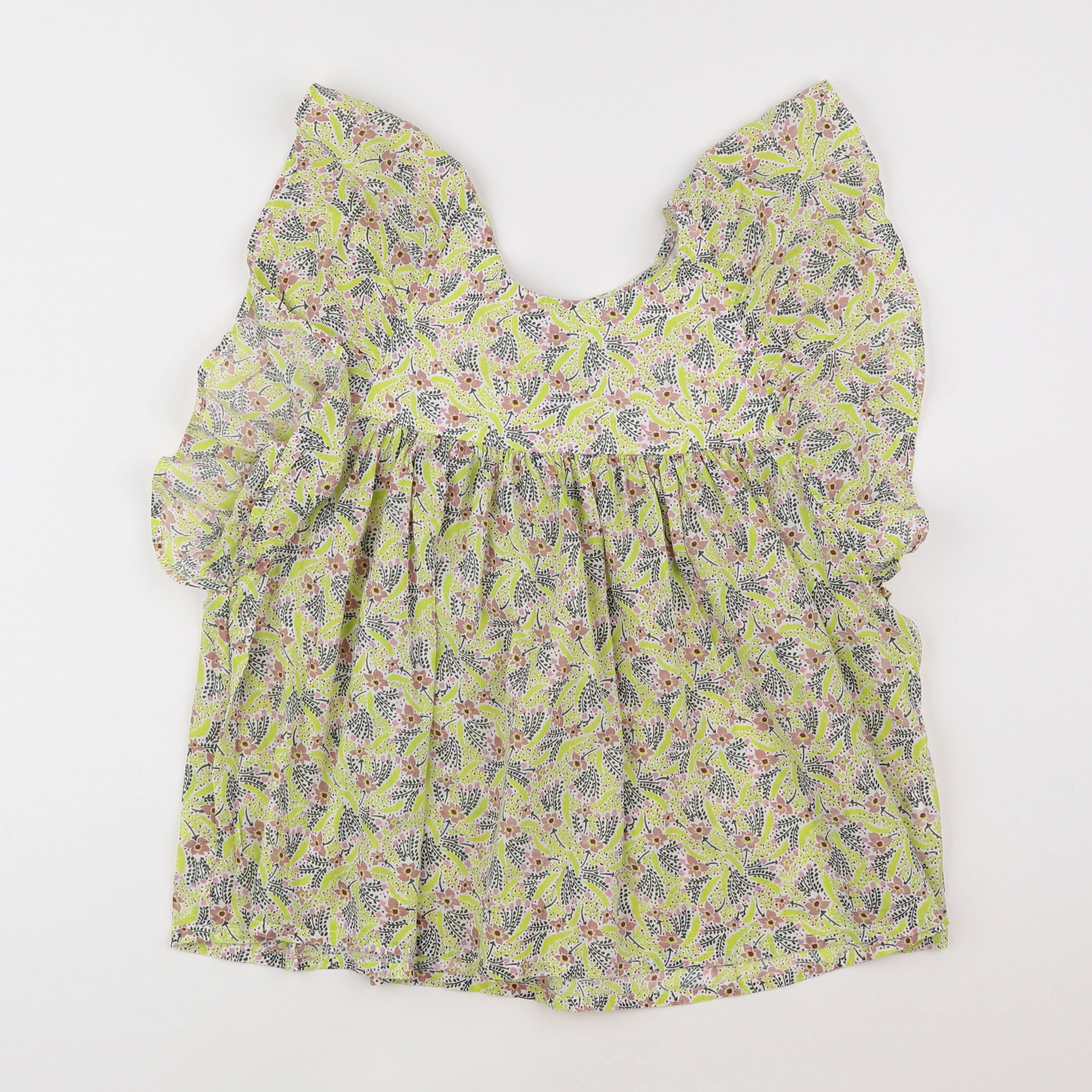 Monoprix - blouse multicolore - 8 ans