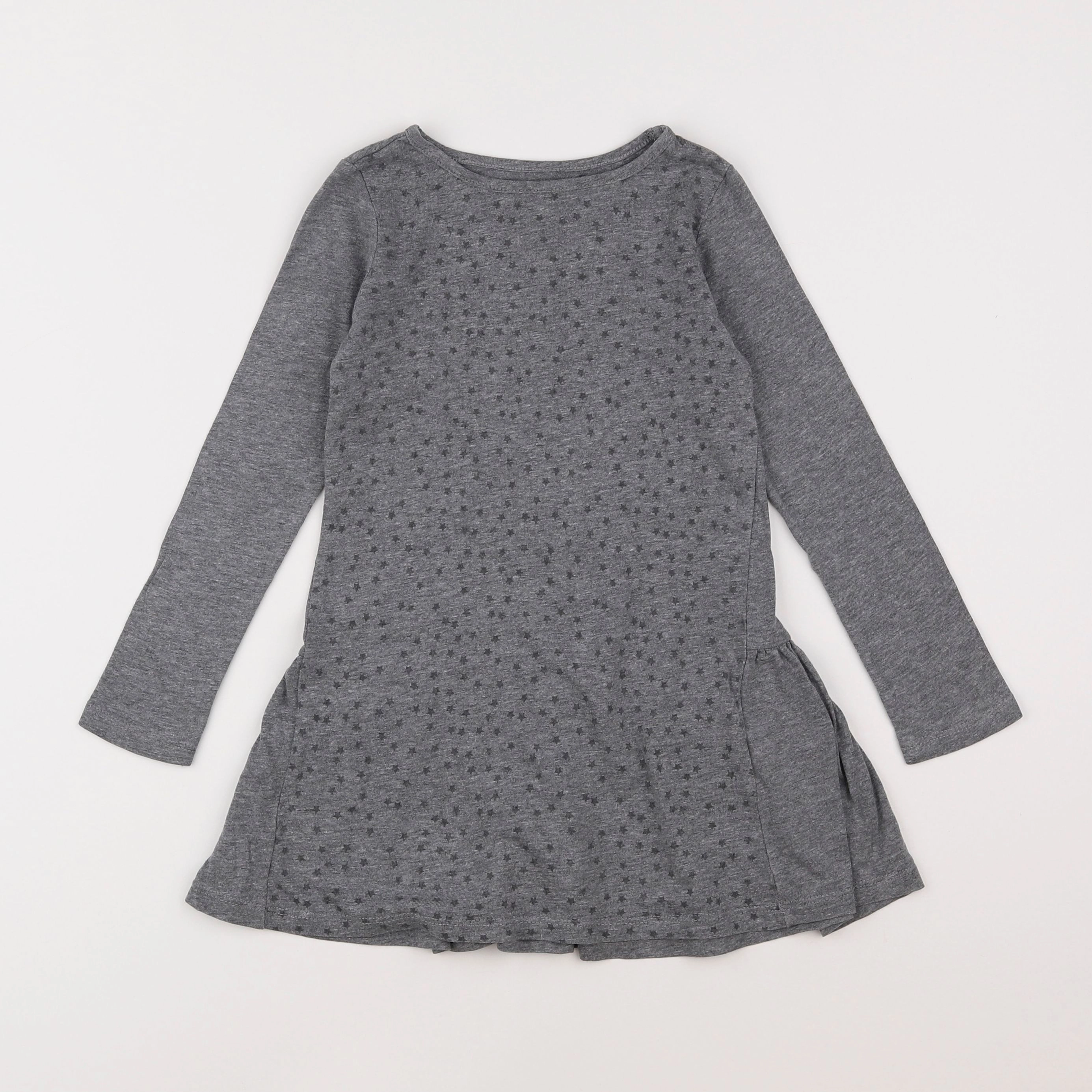 Vertbaudet - robe gris - 5 ans