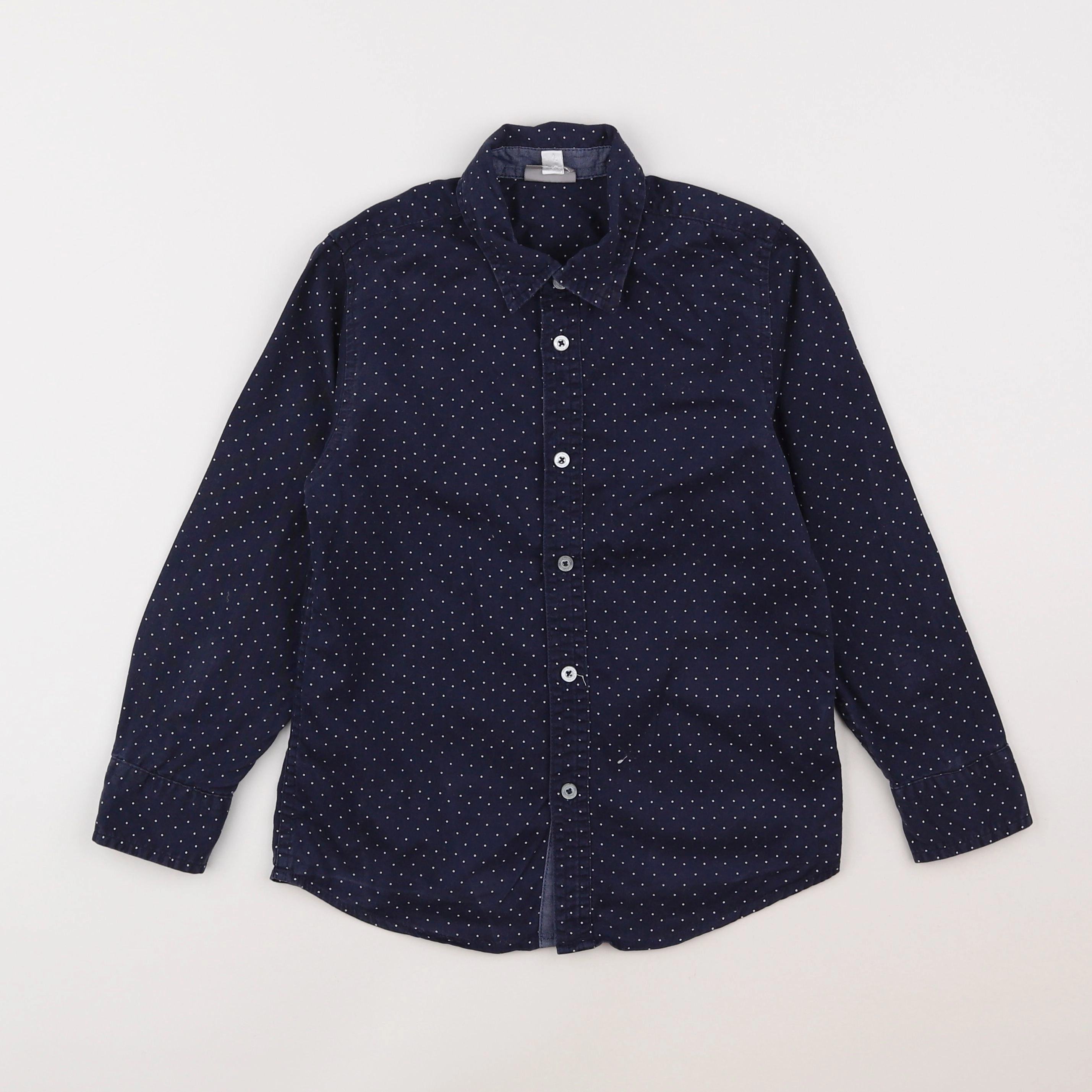 Vertbaudet - chemise bleu - 8 ans